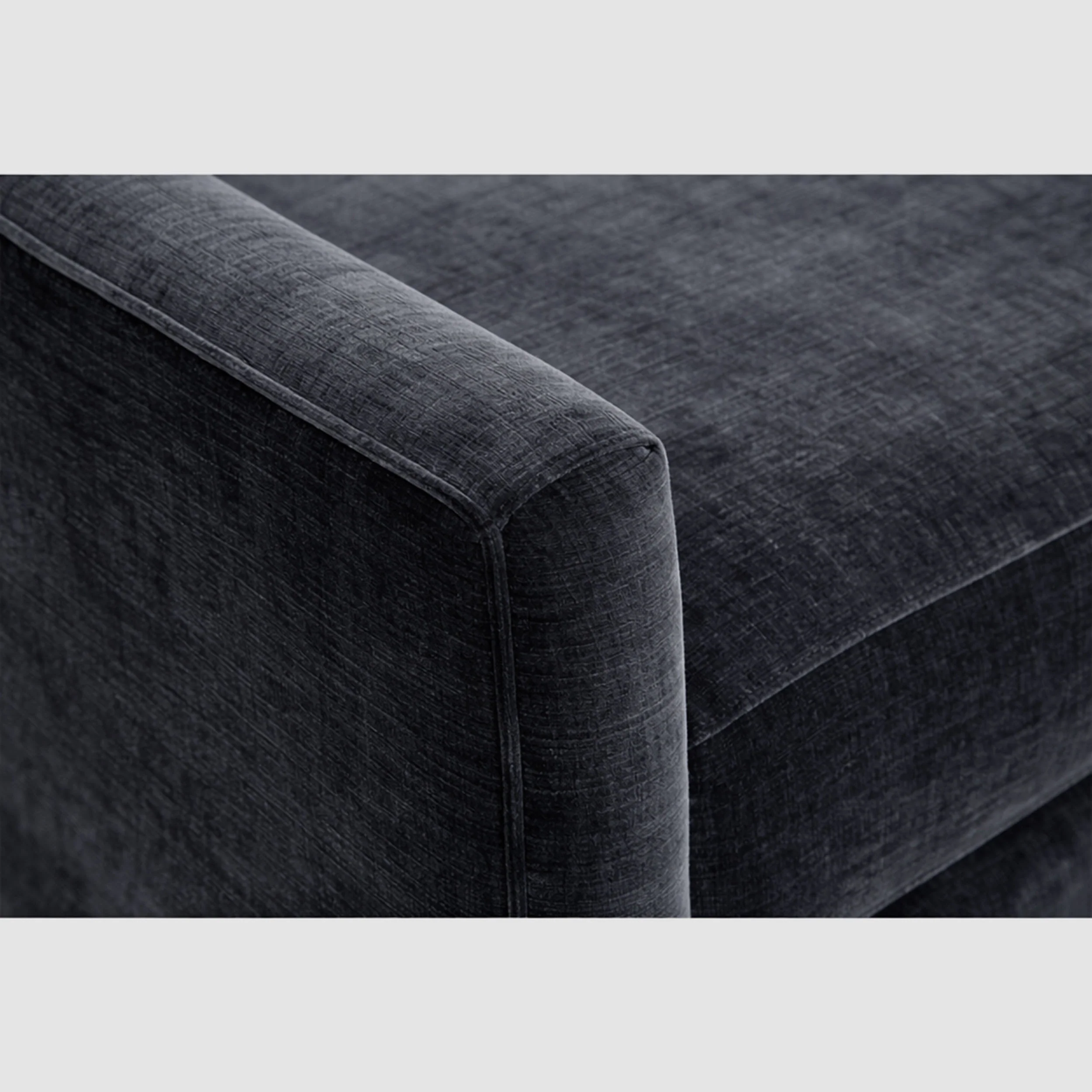 Colette Sofa, Vickie Charcoal - Image 4