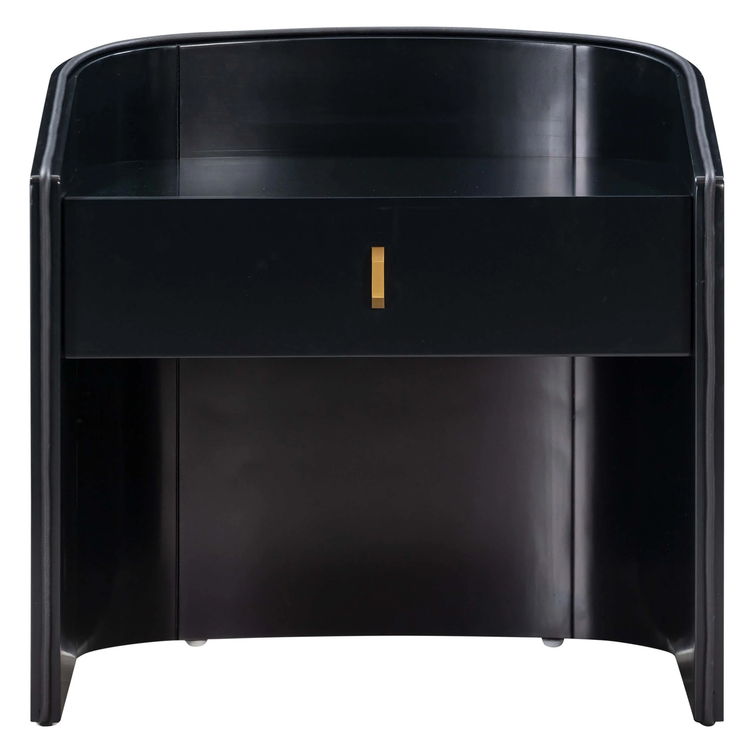 Collins Nightstand, Black - Image 4