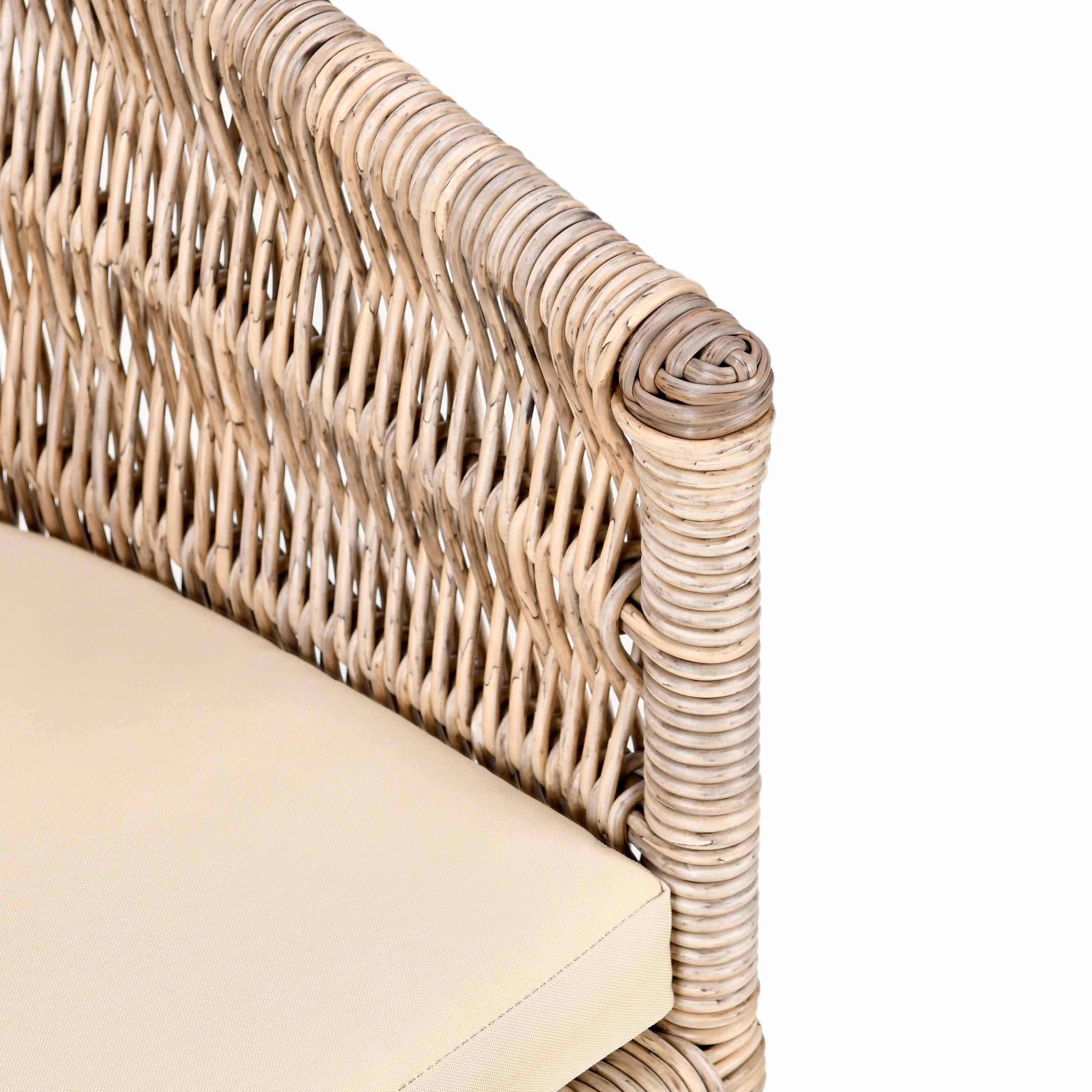 Collins Outdoor Dining Chair, Natural/Sand - Image 6