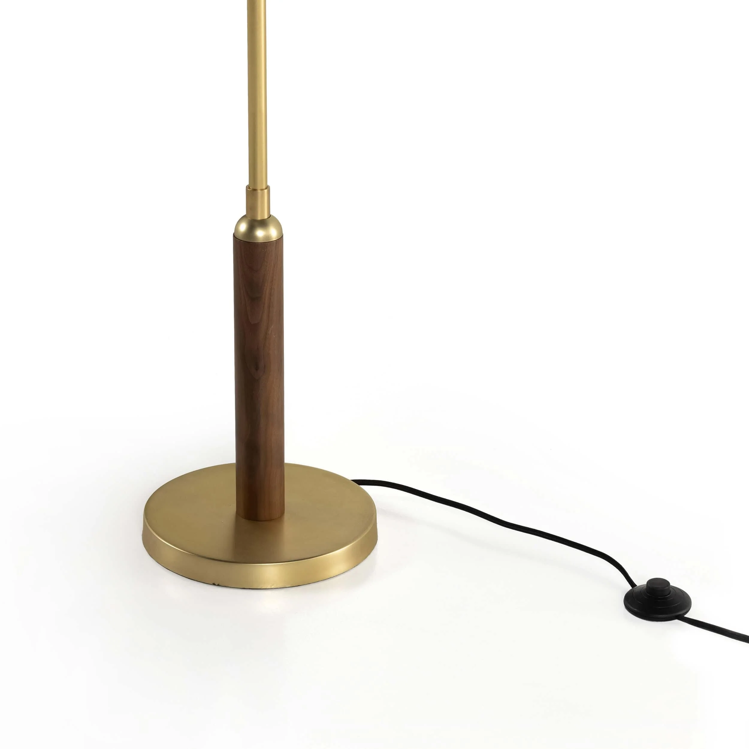 Colome Floor Lamp, Natural Walnut by Four Hands - Image 3