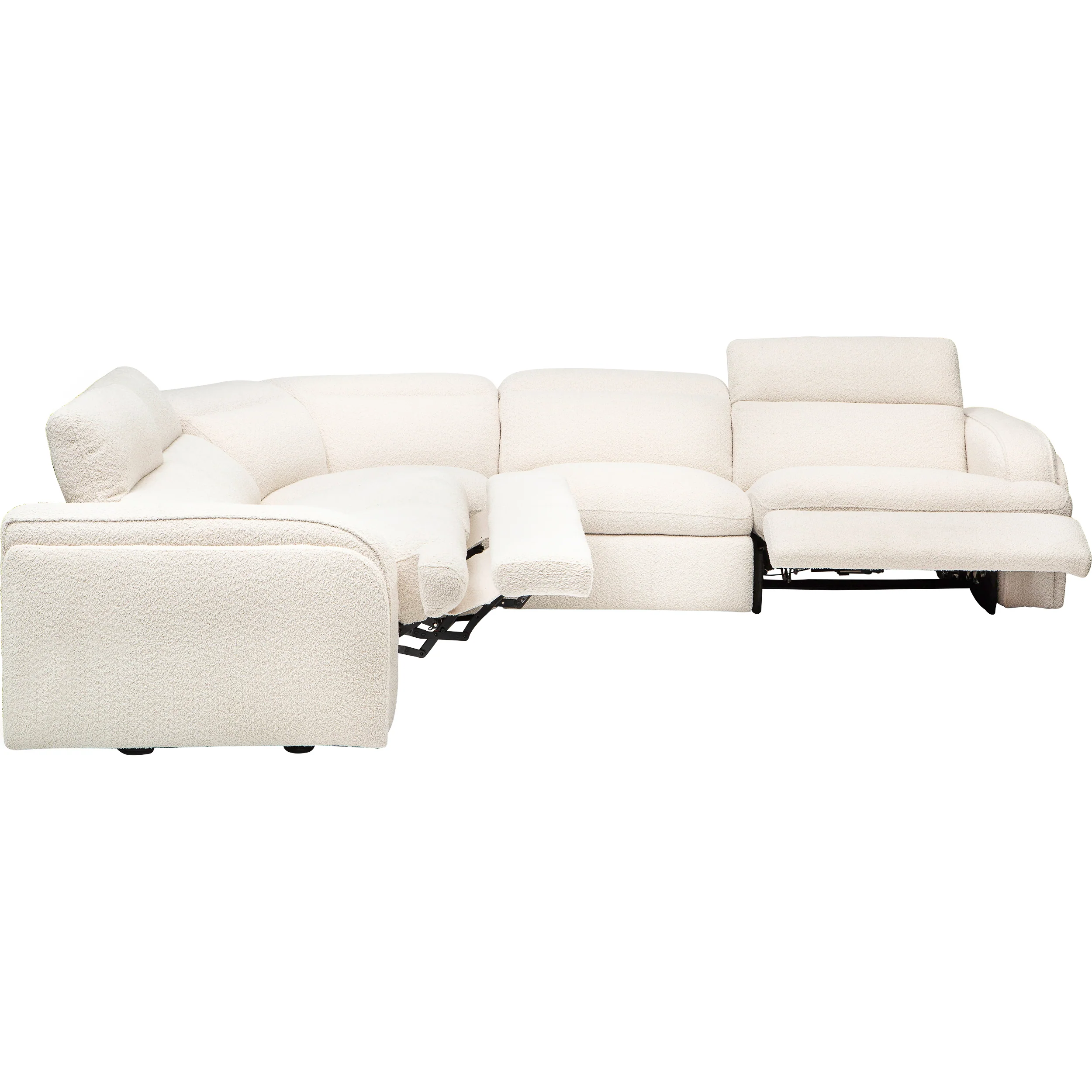 Colsen 5 Piece Power Sectional, Yara Sand - Image 8