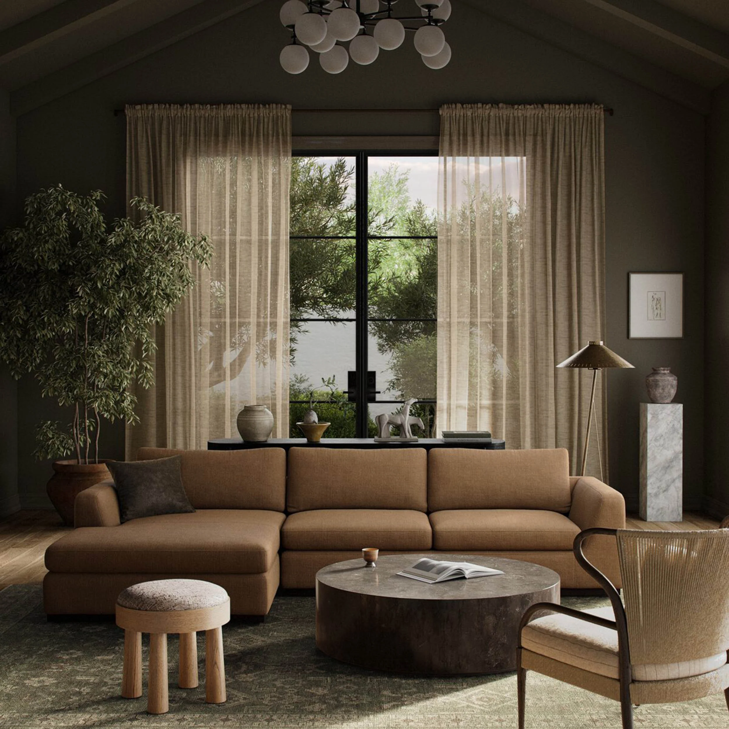 Colt 2 Piece Sectional, Savoy Ochre by Four Hands - Image 2