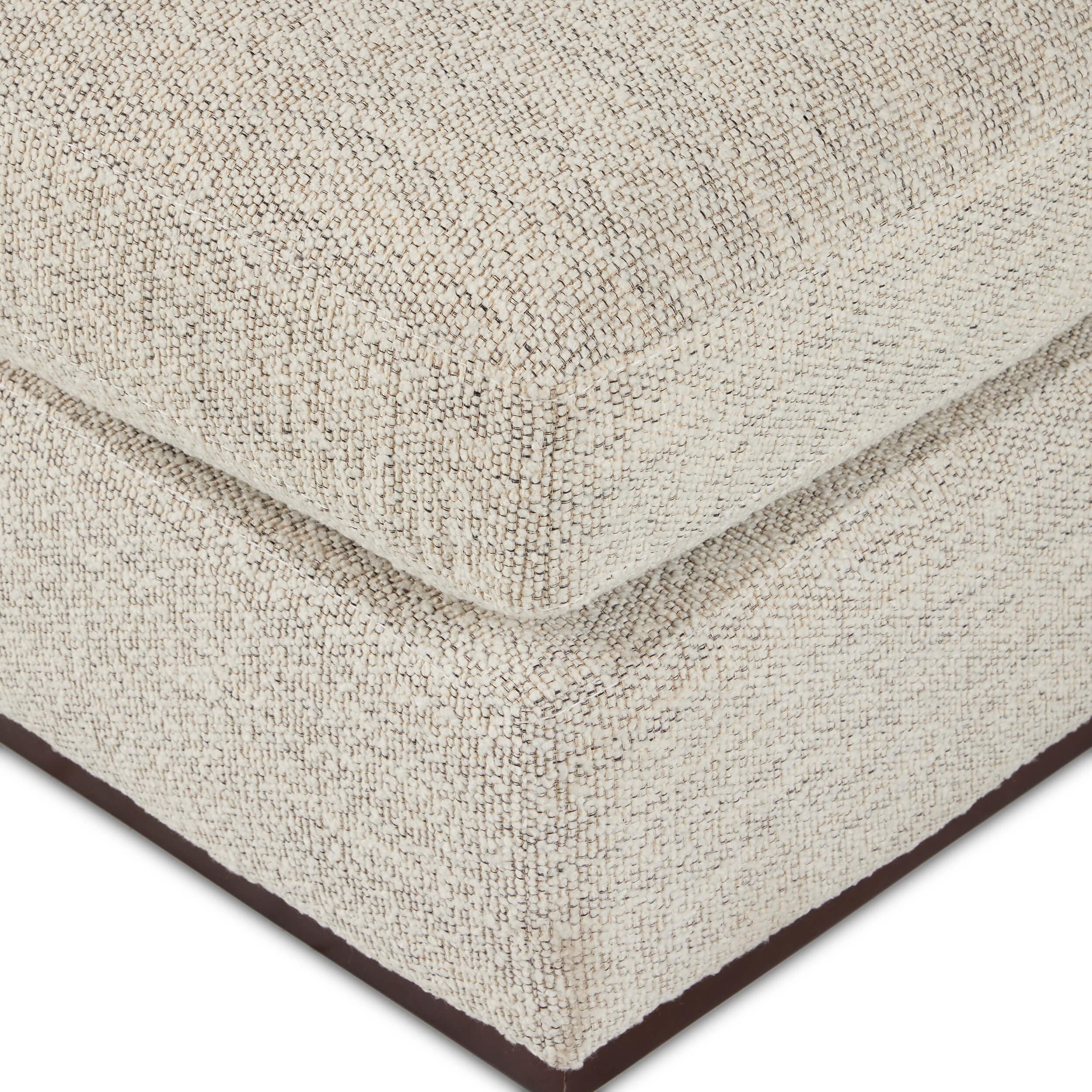 Colt 3 Piece U Sectional, Merino Cotton by Four Hands - Image 5