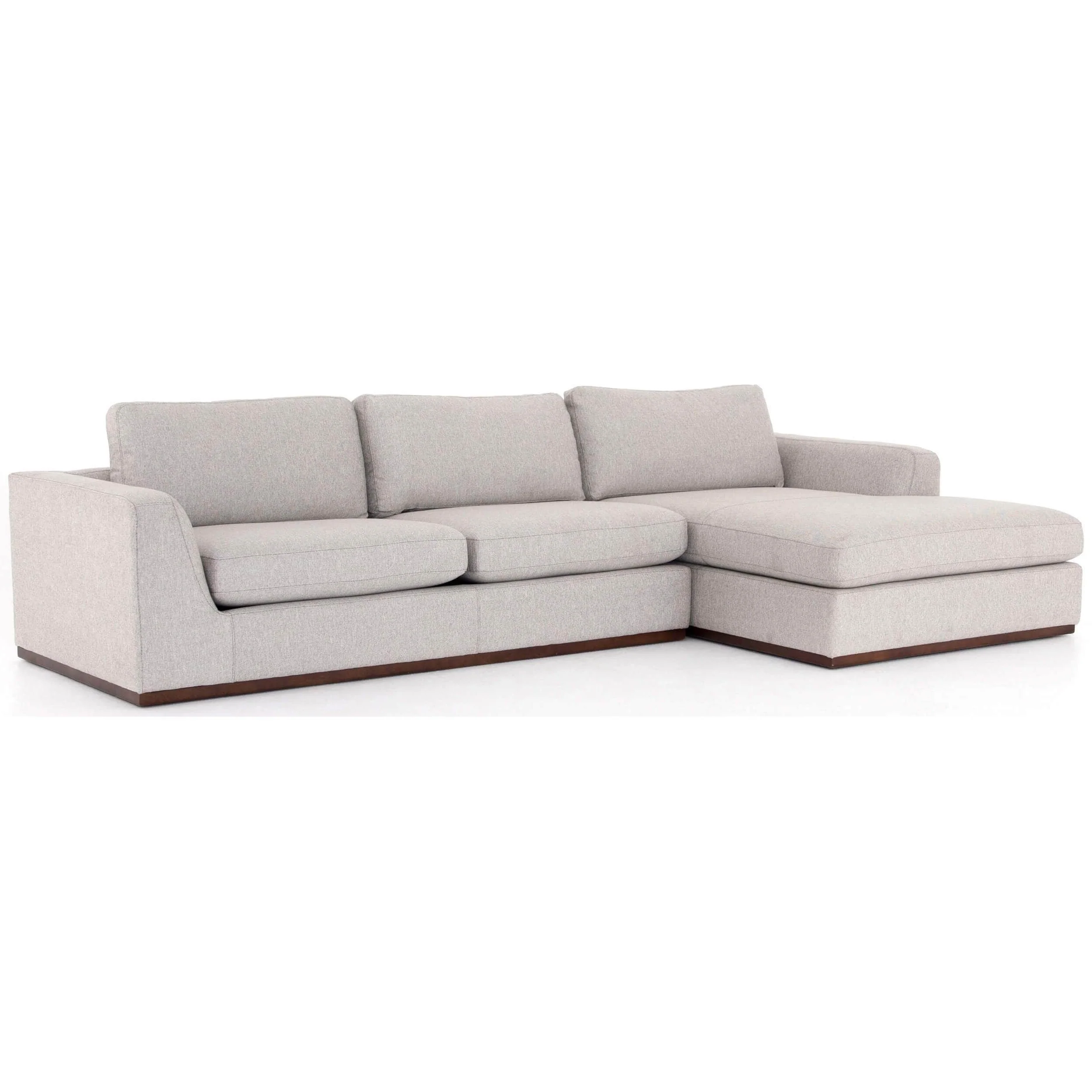 Colt Sectional, Aldred Silver by Four Hands - Image 6