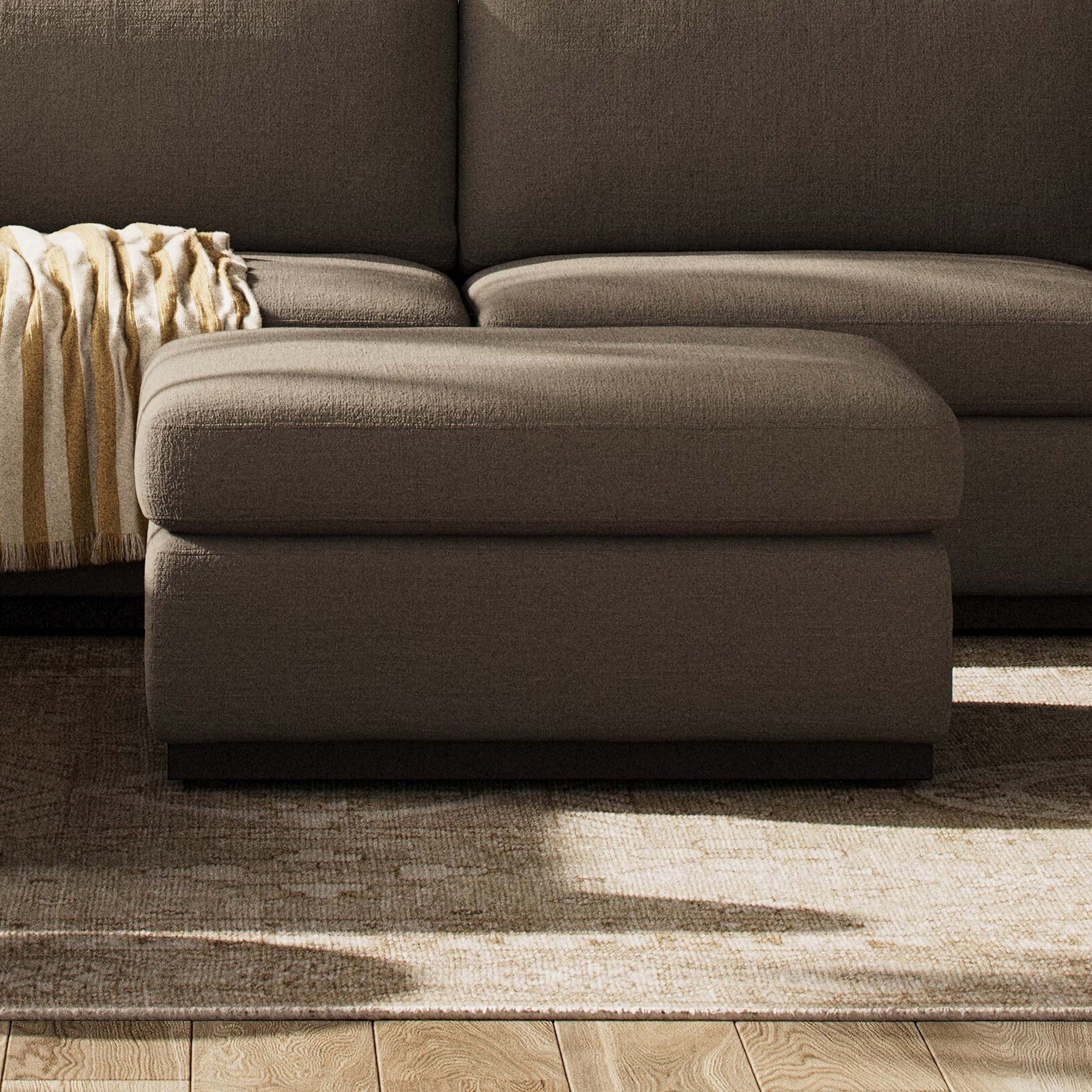 Colt Ottoman, Savoy Coffee by Four Hands - Image 2