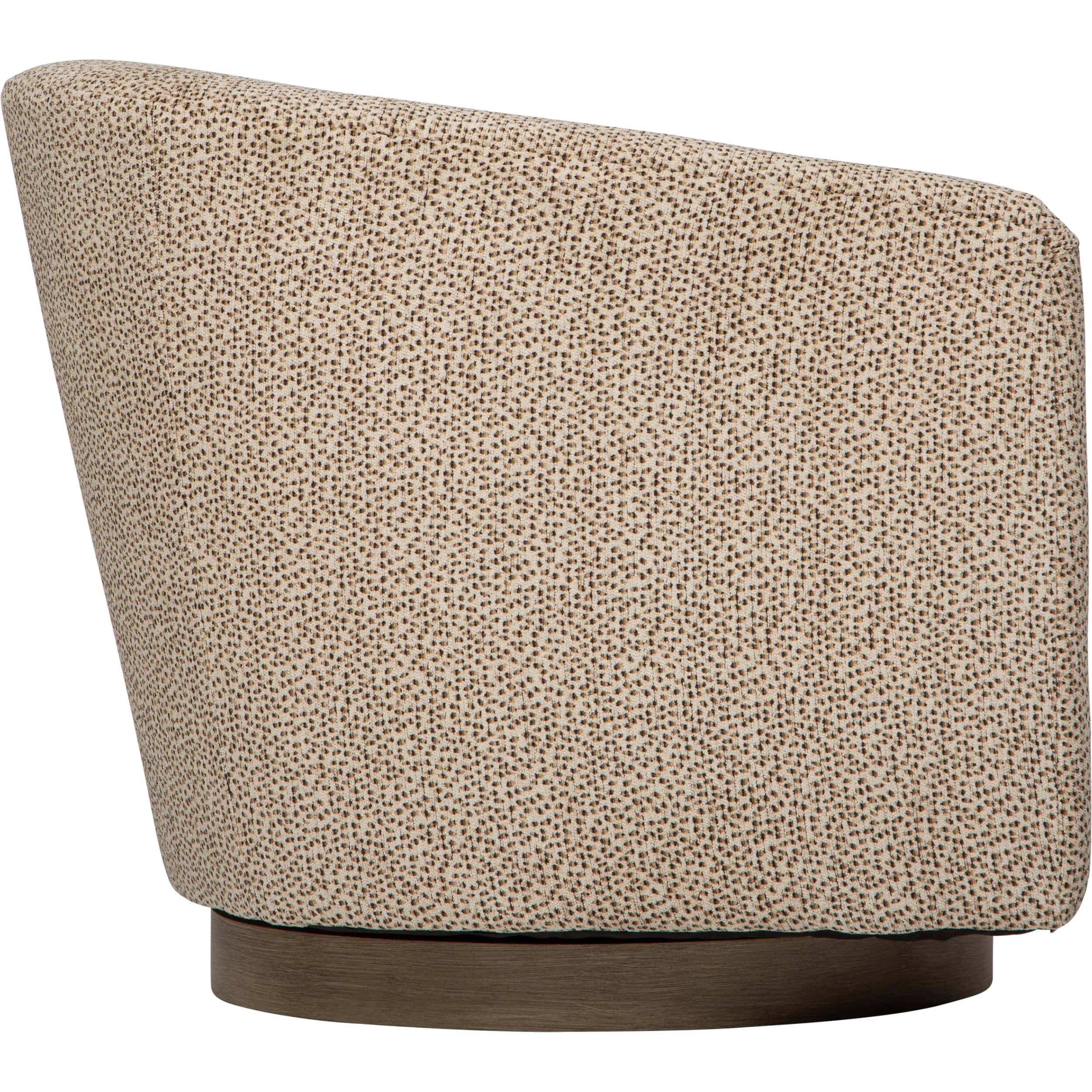 Coltrane Swivel Chair, Austin Latte - Image 3