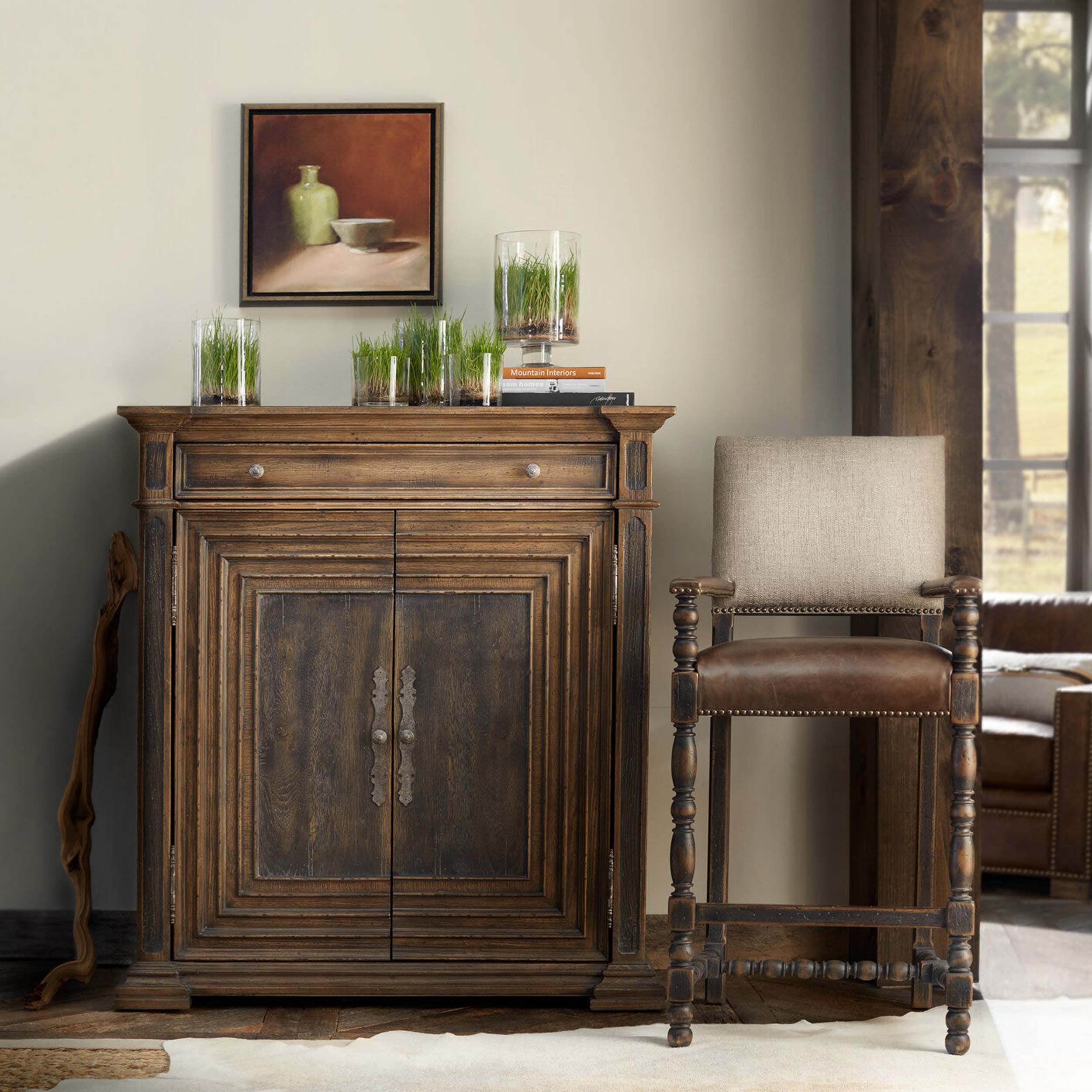 Comfort Leather Bar & Counter Stool, Huntington Collis - Image 3
