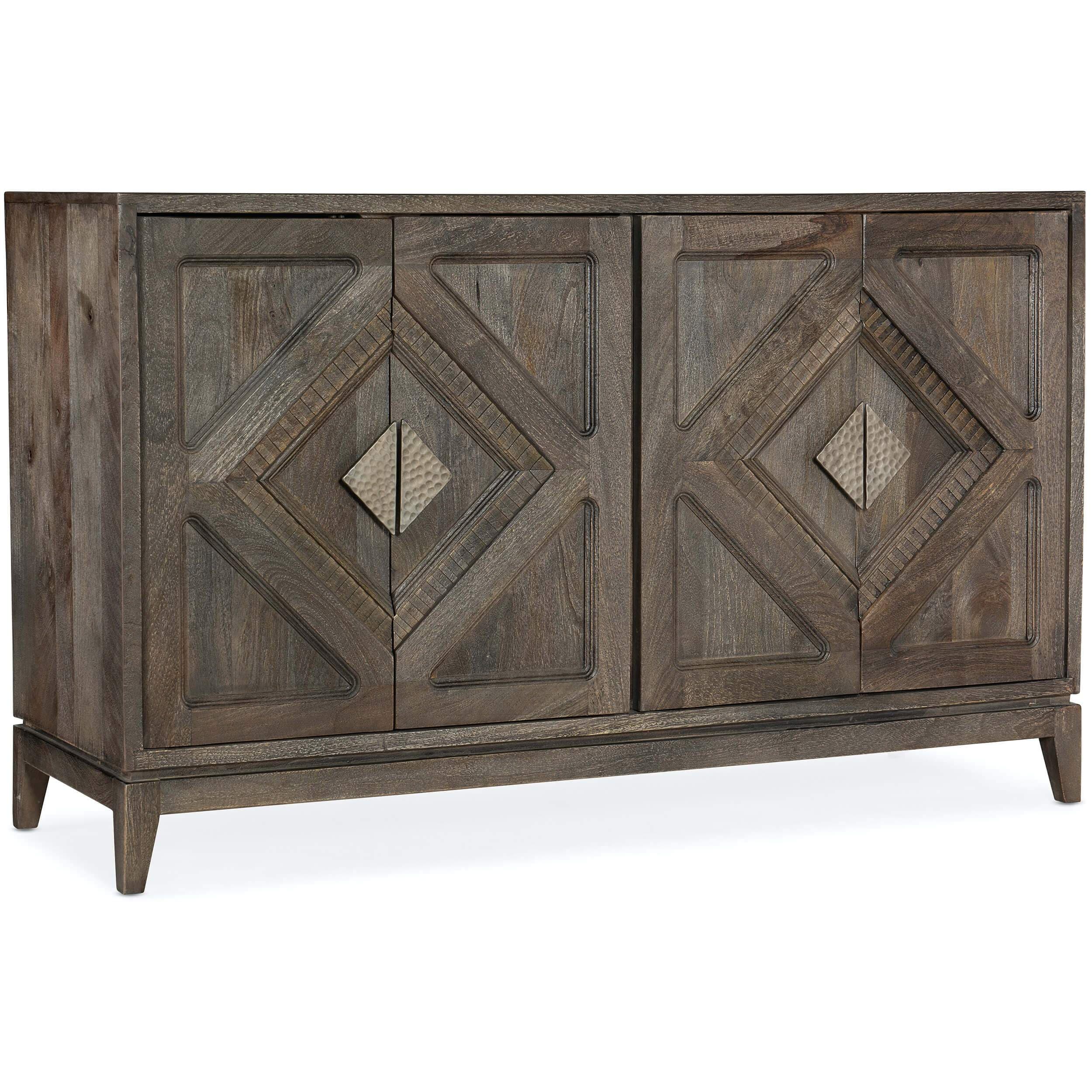 Commerce & Market Carved Accent Chest