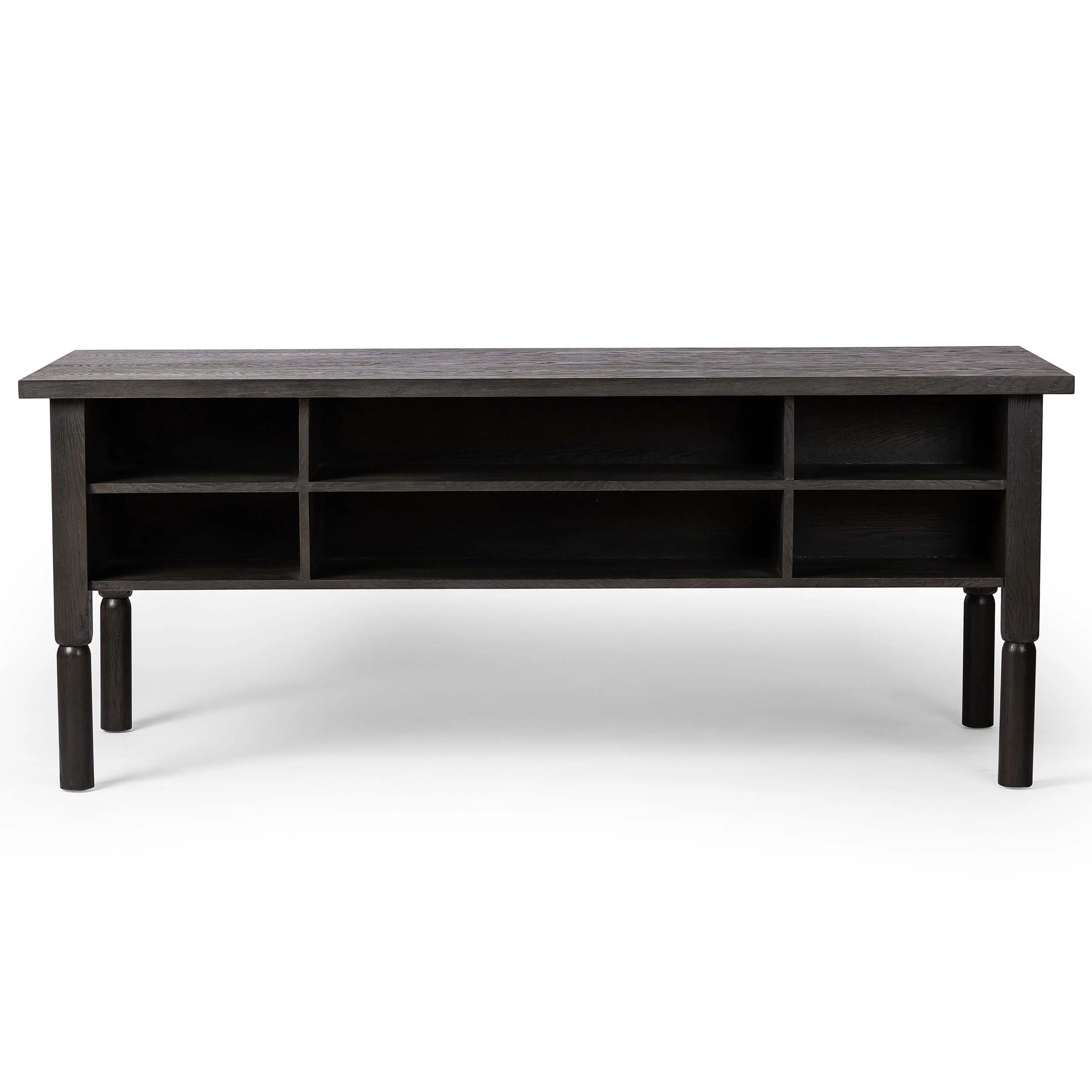 Concord Desk, Charcoal Oak by Four Hands - Image 4