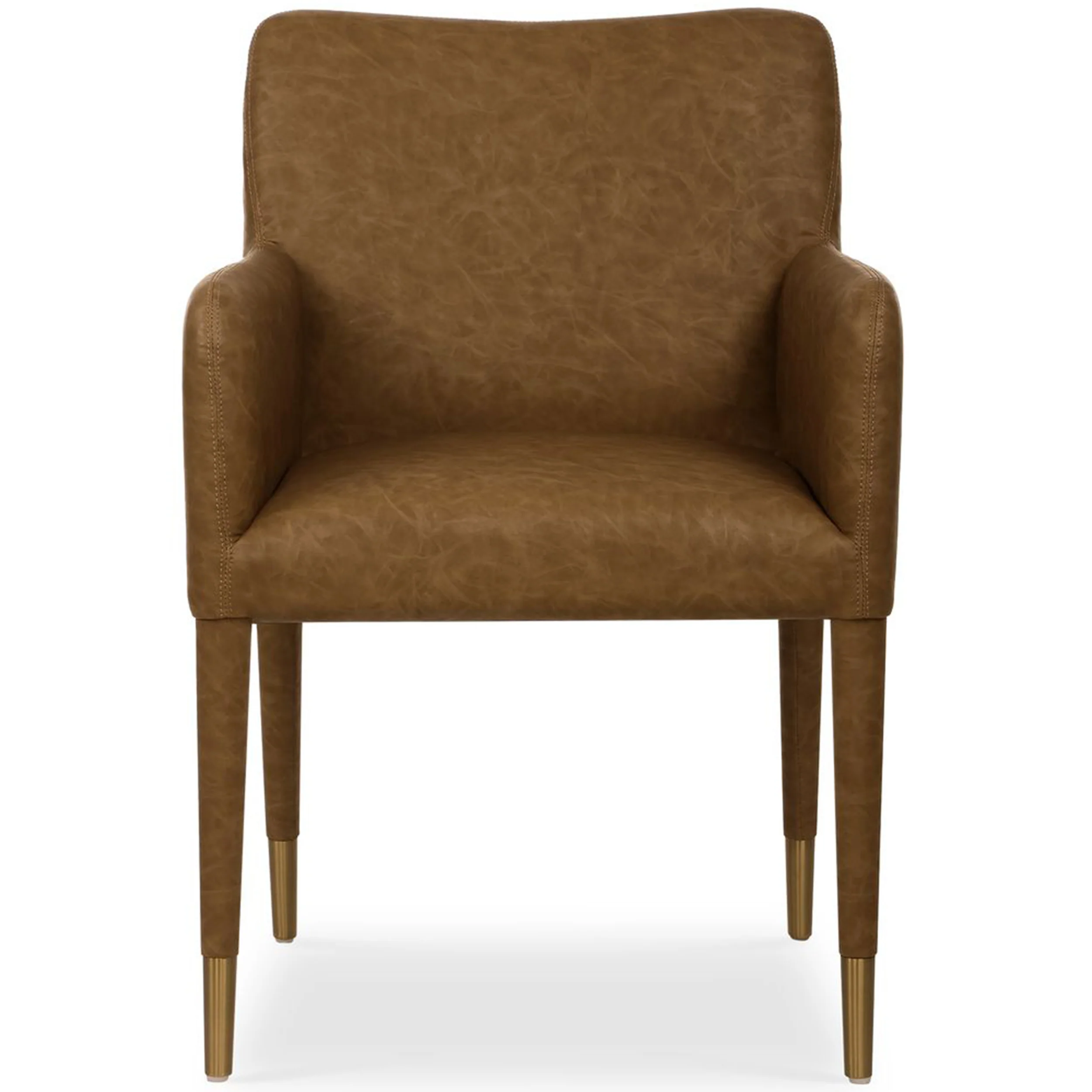 Conifer Dining Armchair, Set of 2, Camel - Image 2