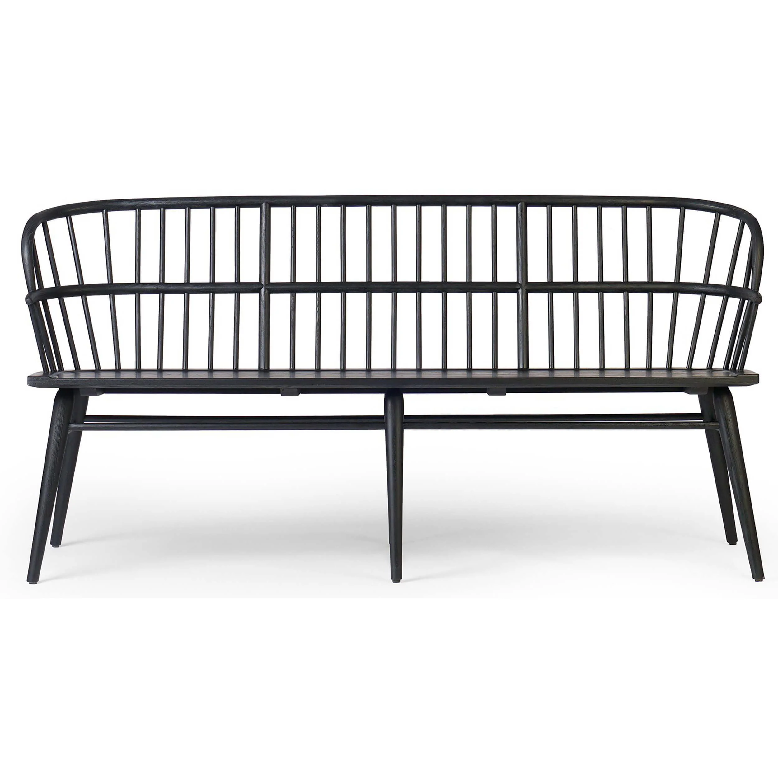 Connor Bench, Black by Four Hands - Image 2