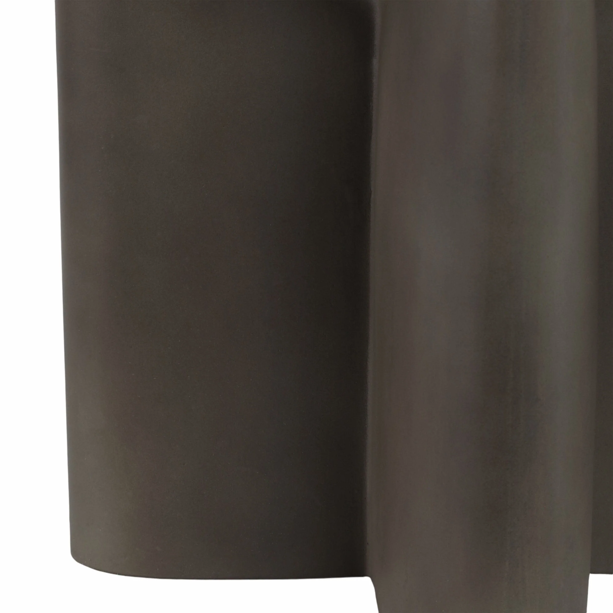 Contemporary Accent Table, Dark Grey - Image 4