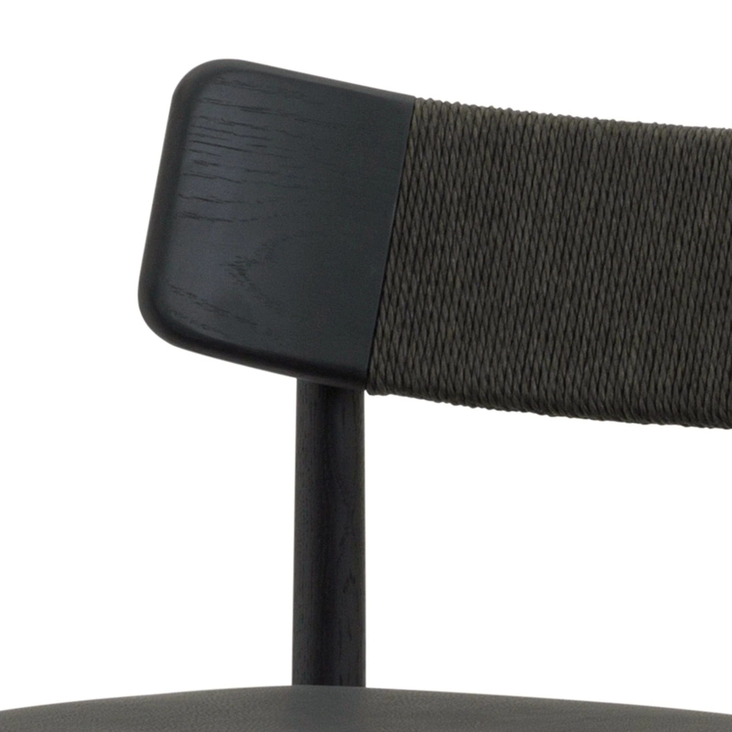 Converse Leather Bar & Counter Stool, Charcoal, Set of 2 - Image 6