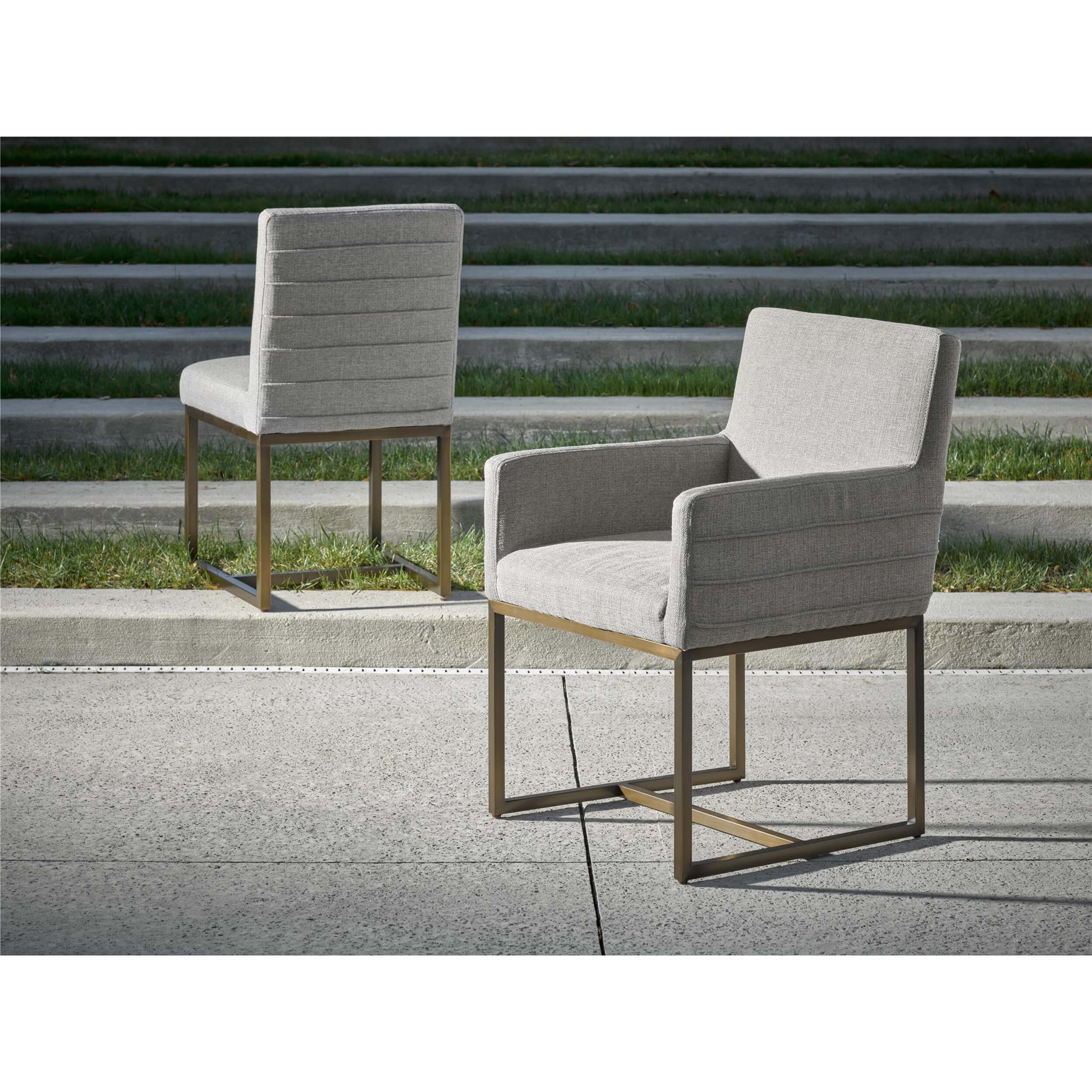 Cooper Arm Chair, Silver Lining - Image 2