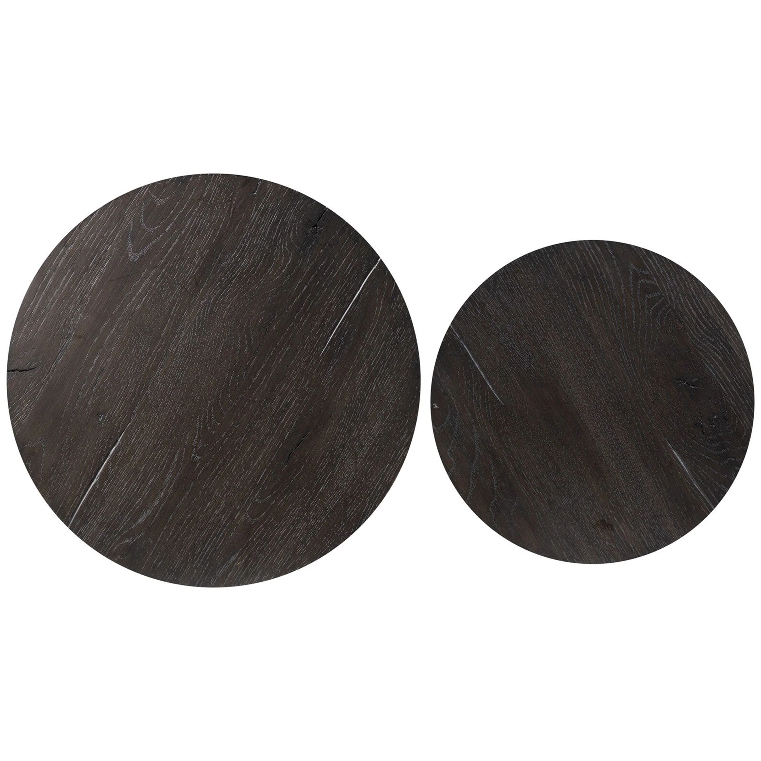 Cooper Nesting End Tables, Smoked Black, Set of 2 by Four Hands - Image 5