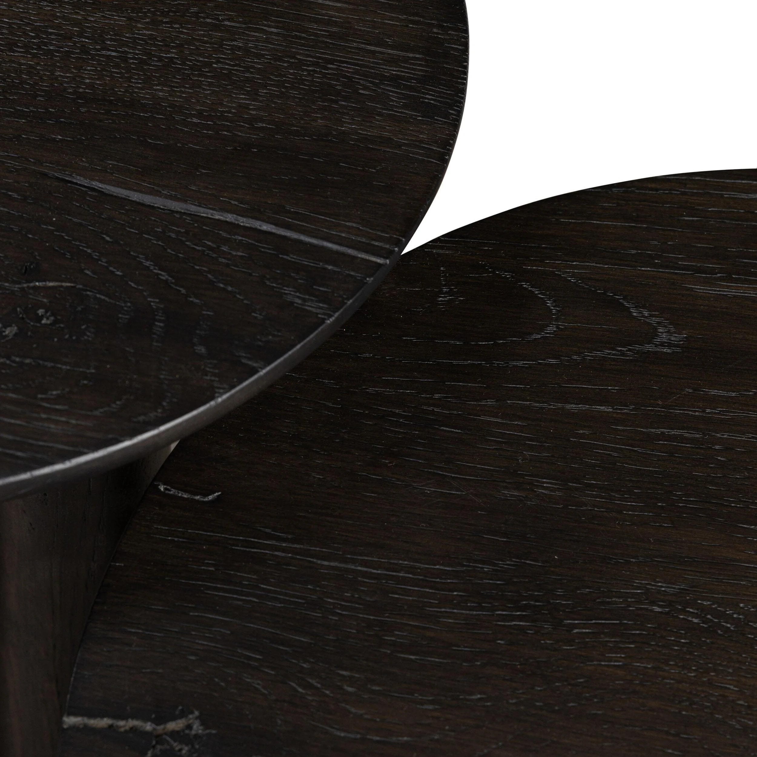 Cooper Nesting End Tables, Smoked Black, Set of 2 by Four Hands - Image 6