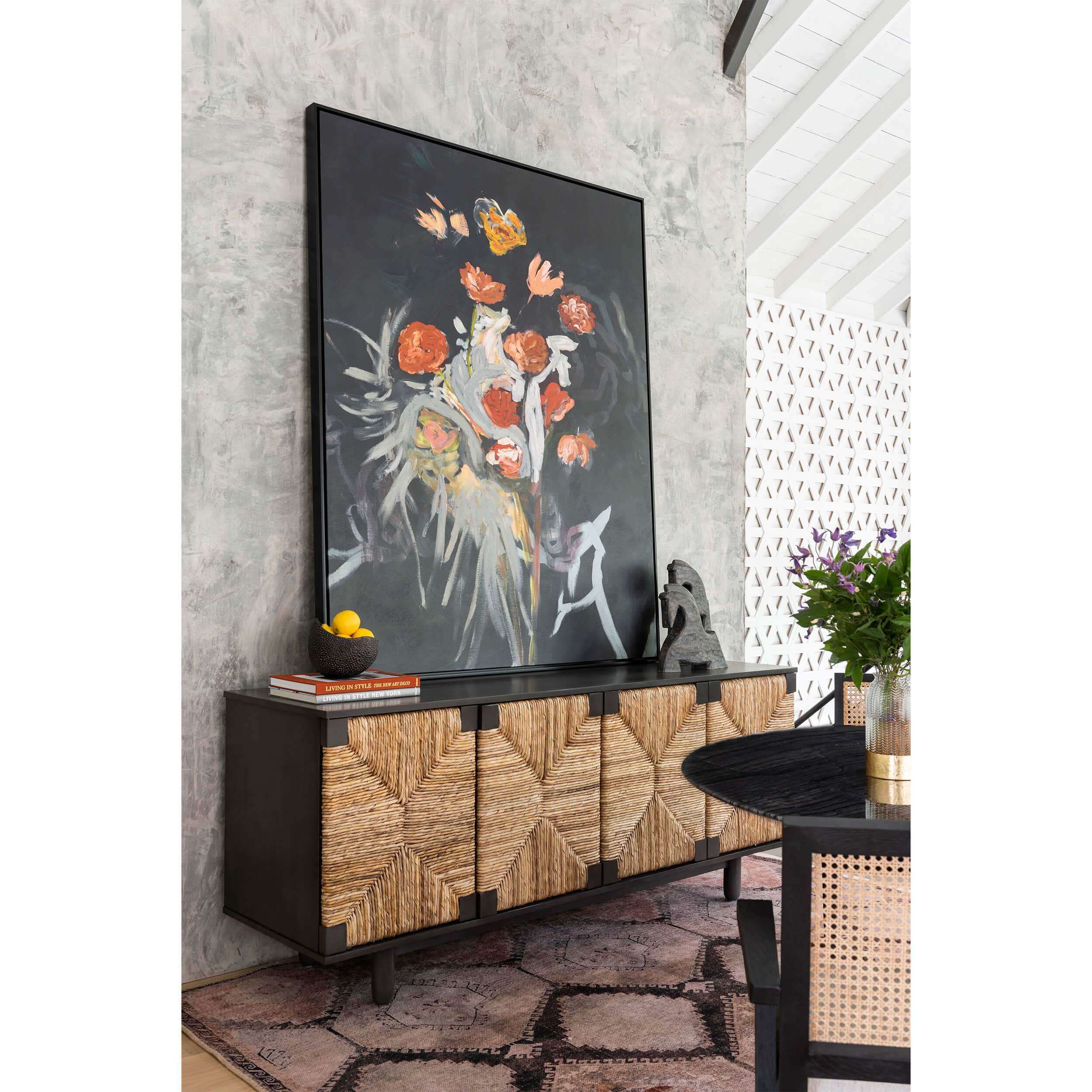 Brook 4 Door Sideboard, Mahogany - Image 6
