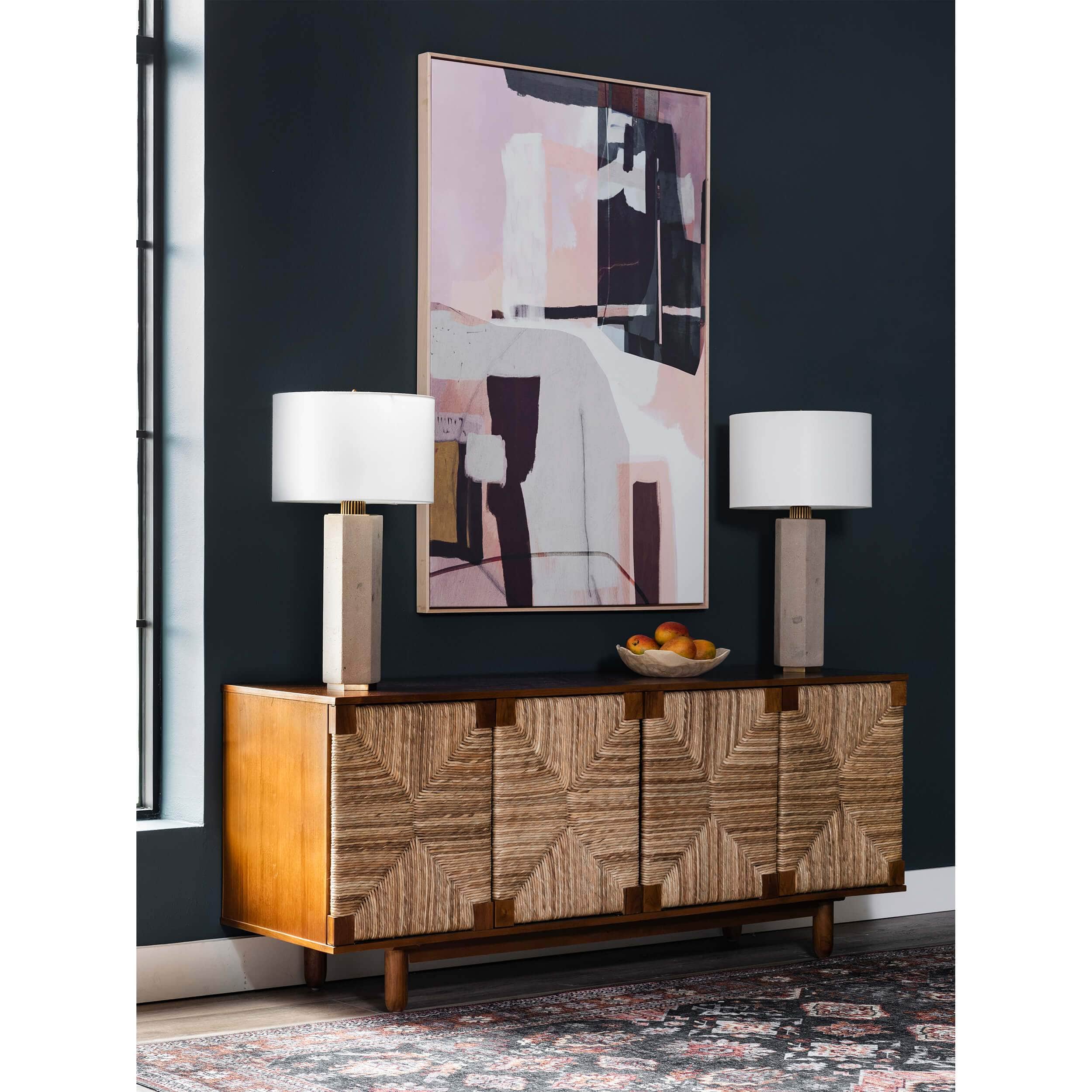 Brook 4 Door Sideboard, Mahogany - Image 7