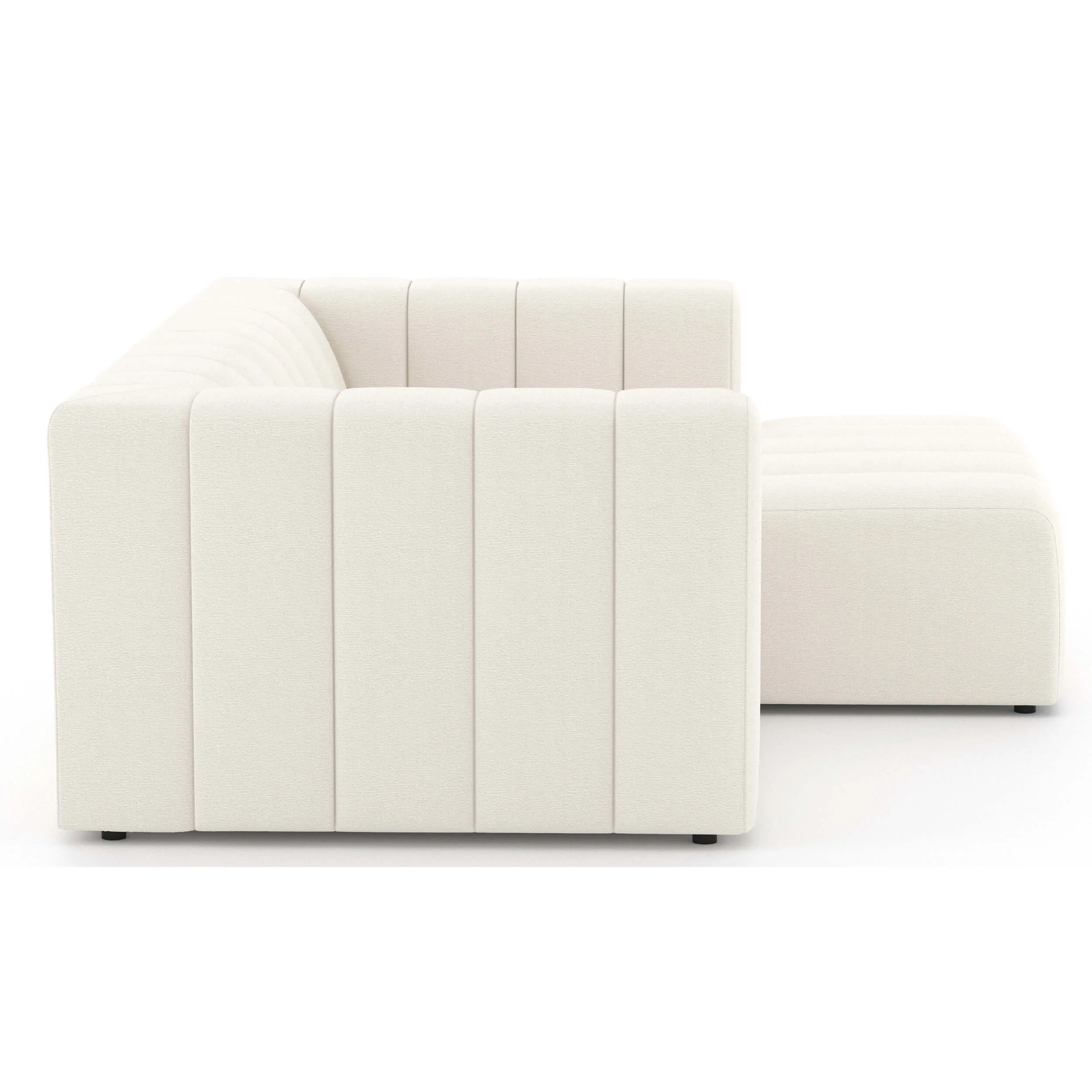 Langham Channeled RAF Sectional, Fayette Cloud - Image 3