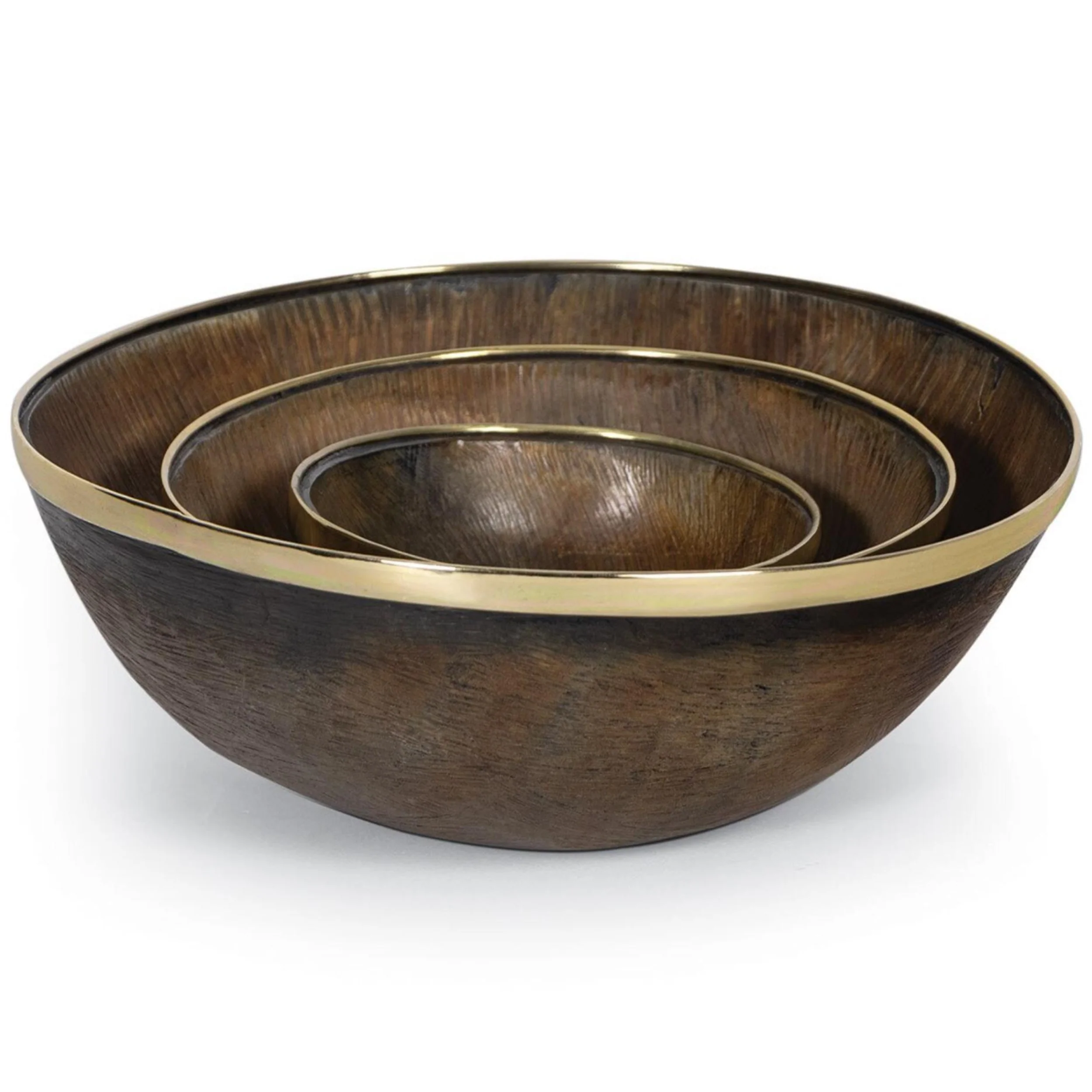 Cora Horn Bowl Set, Natural - Image 2