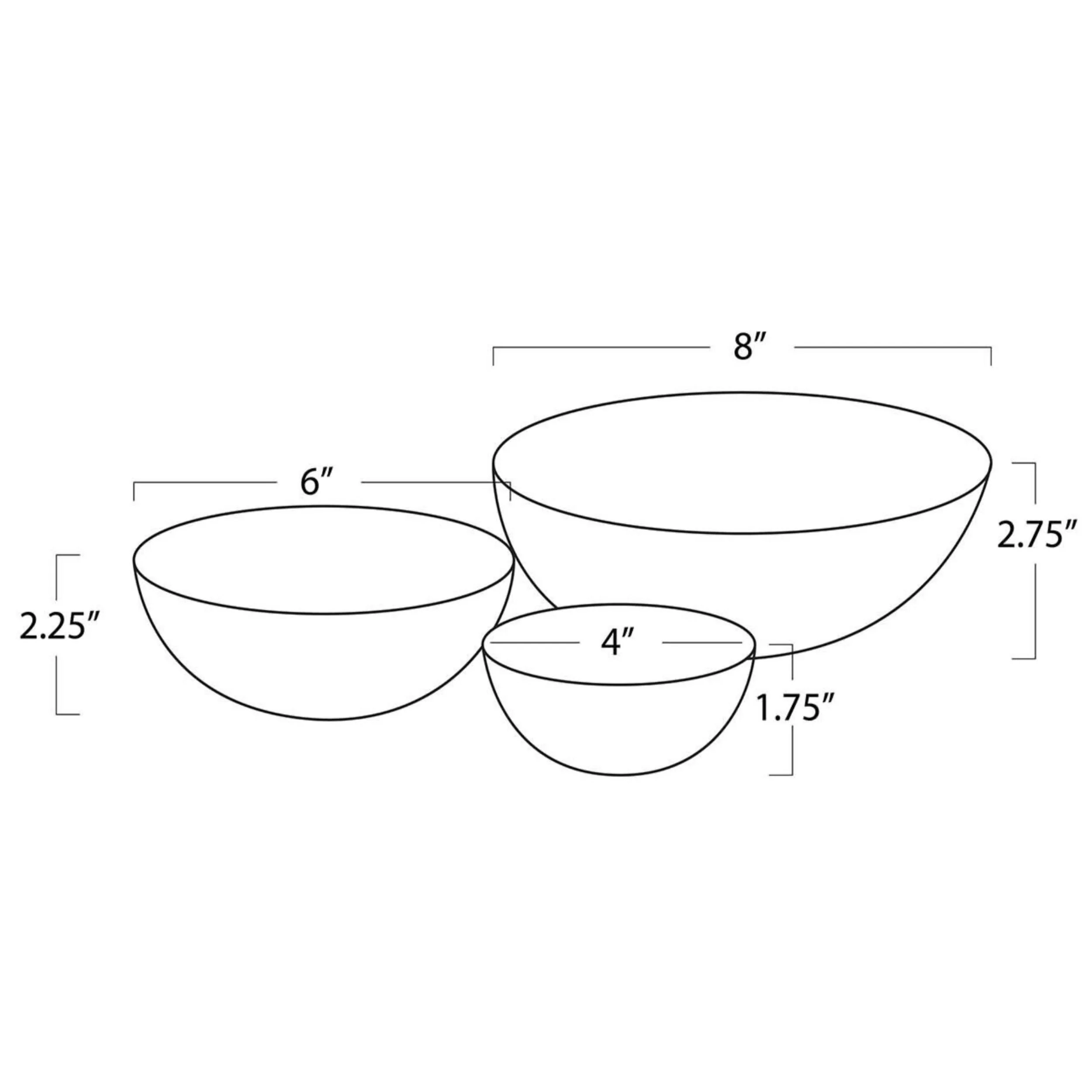 Cora Horn Bowl Set, Natural - Image 4