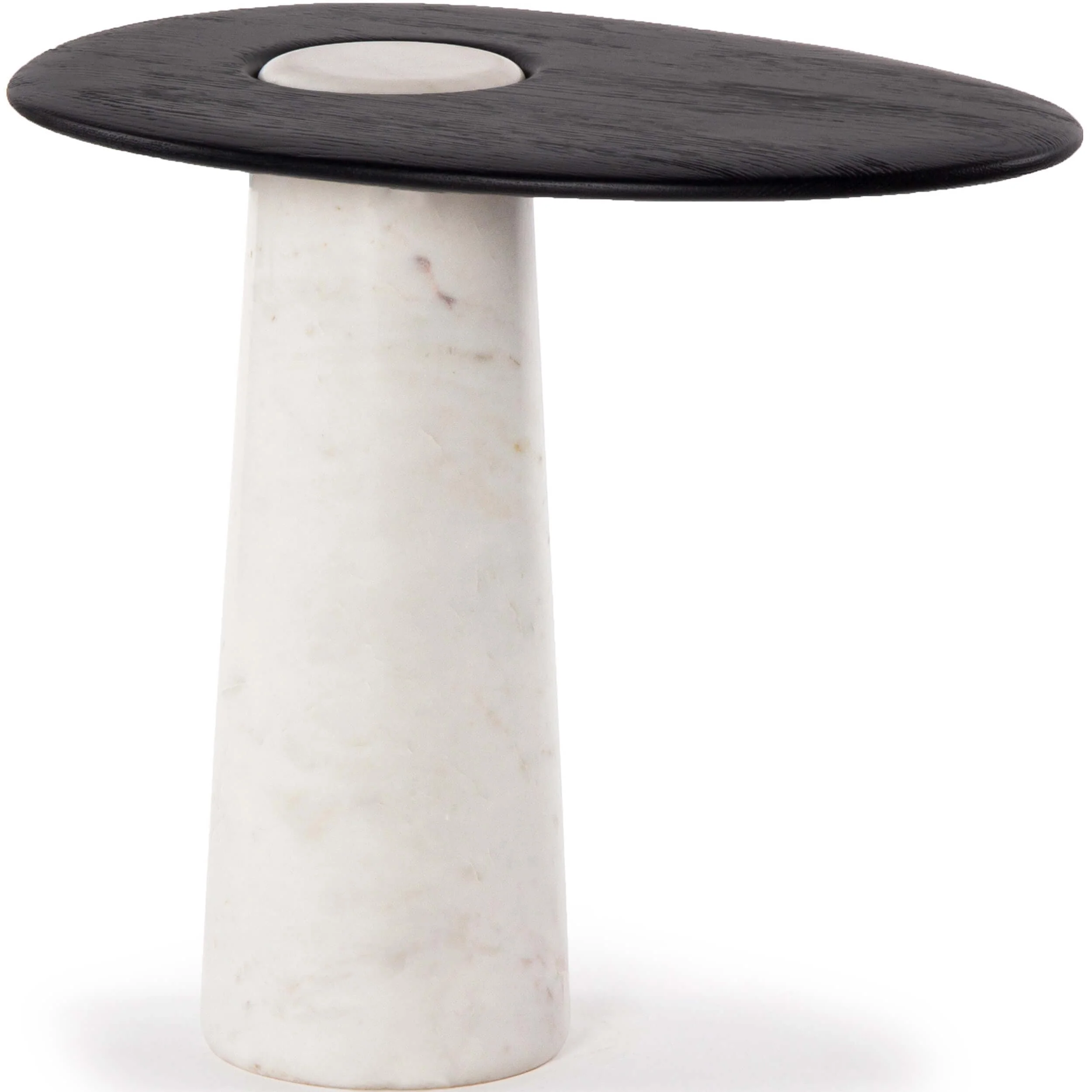 Cora Side Table, Charcoal - Image 3