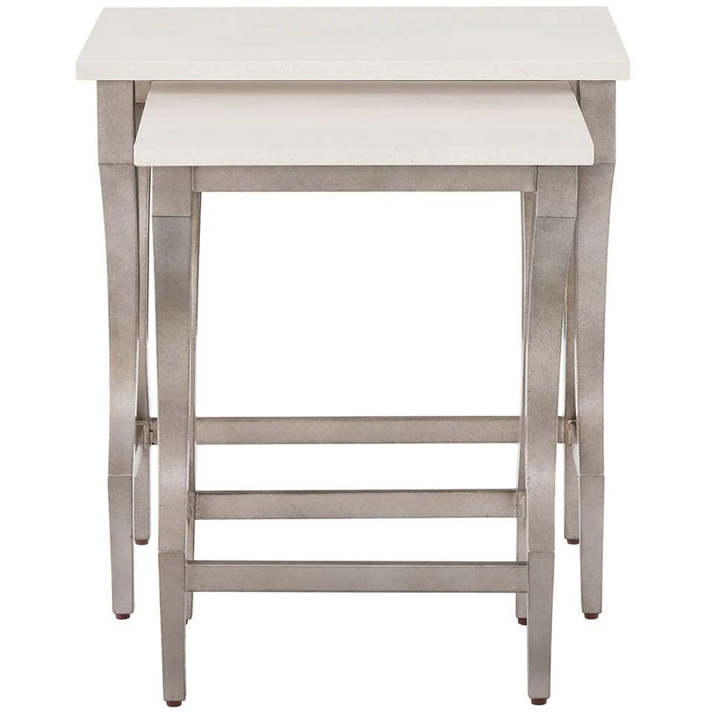 Brichaven Nesting Table, White Quartz - Image 6
