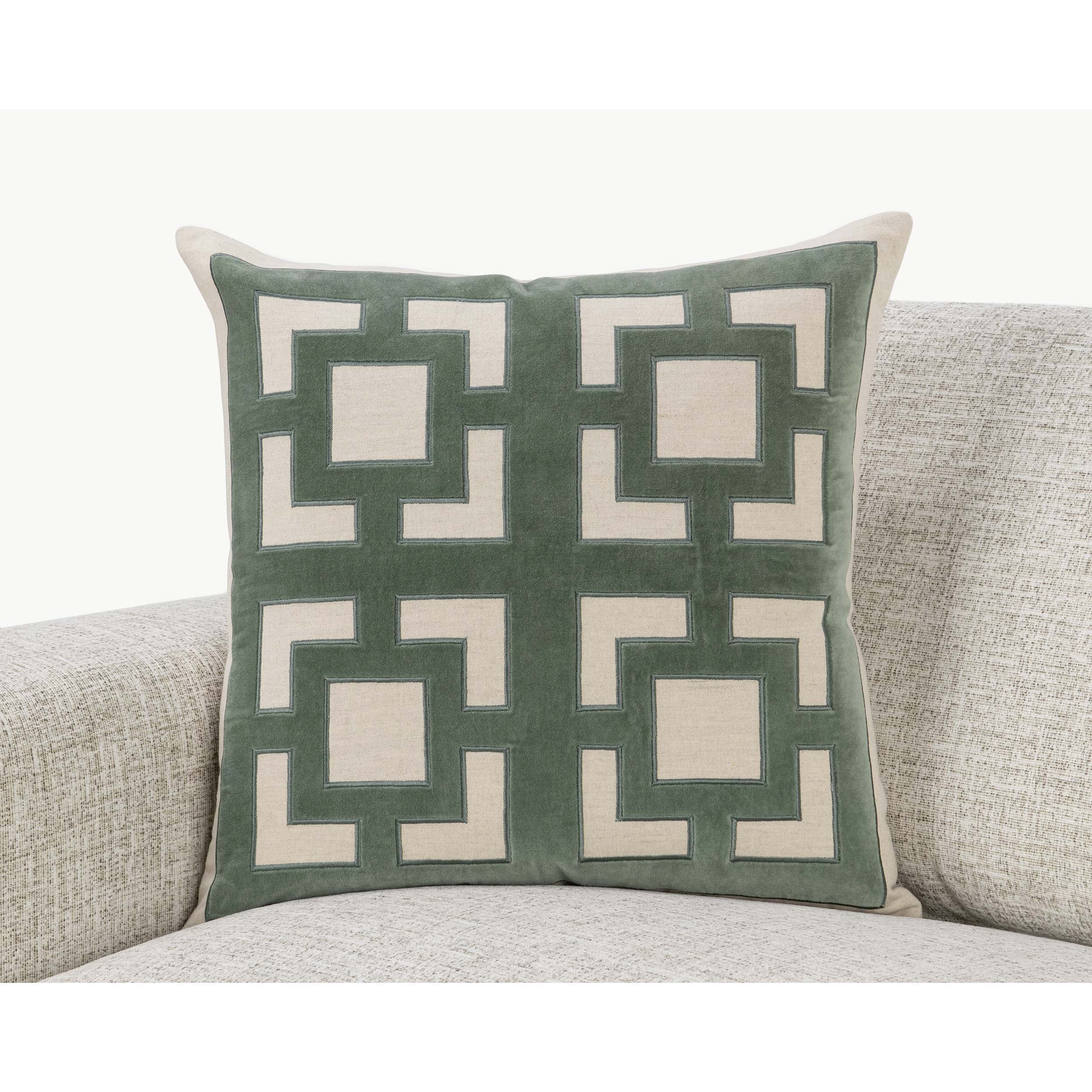 Corbin Pillow, Jade Green - Image 7