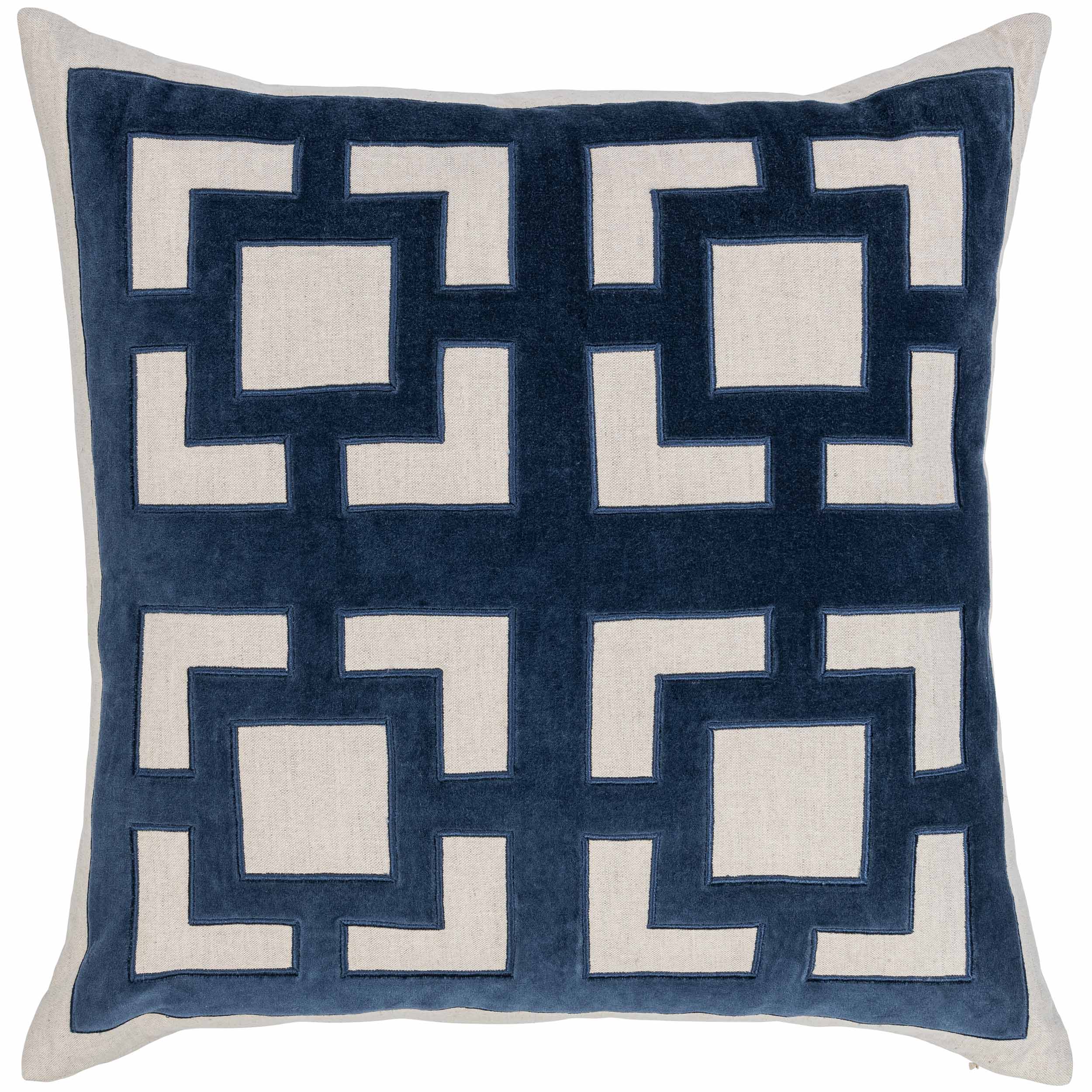 Corbin Pillow, Navy Blue