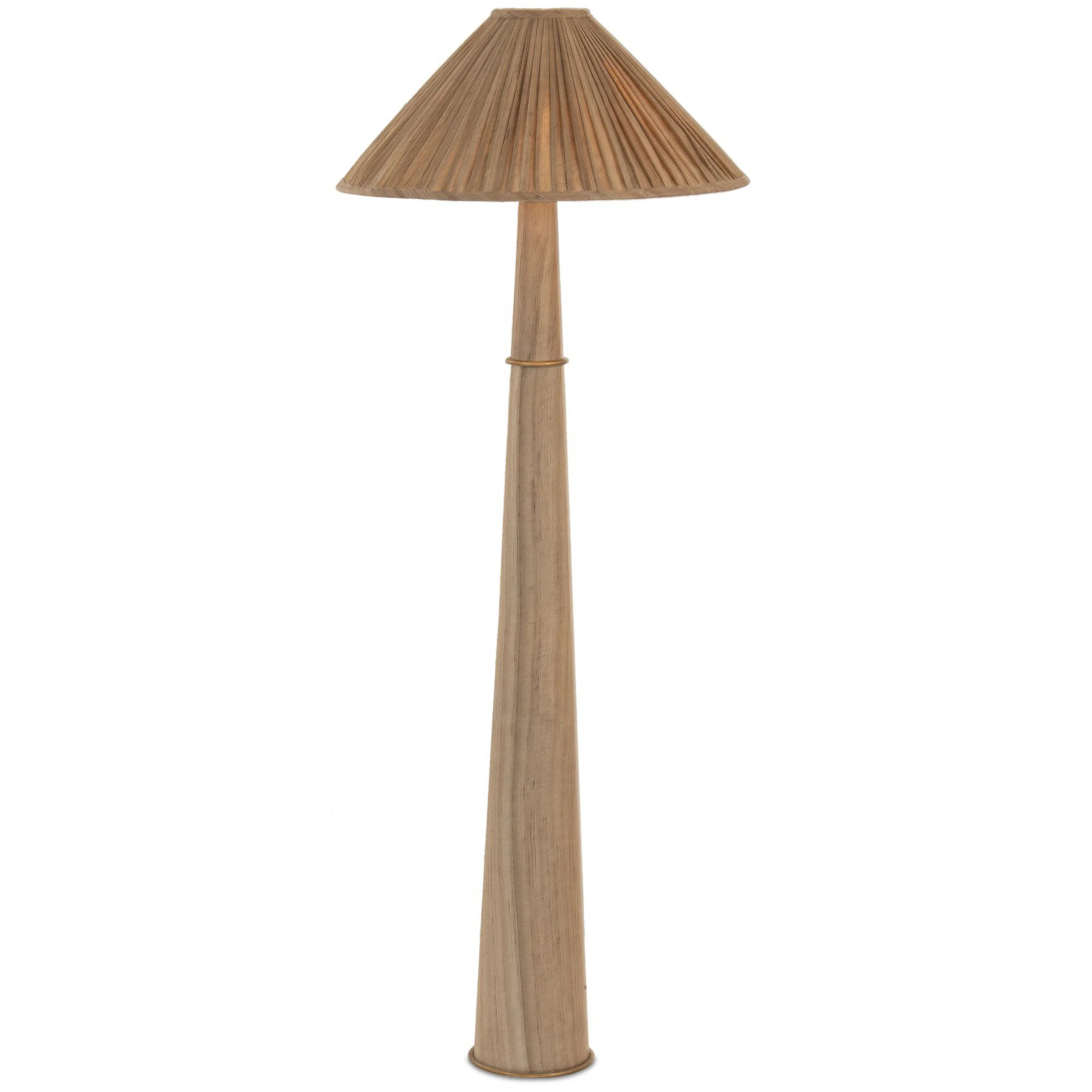 Cordelia Floor Lamp, Antique Brass by Four Hands - Image 2