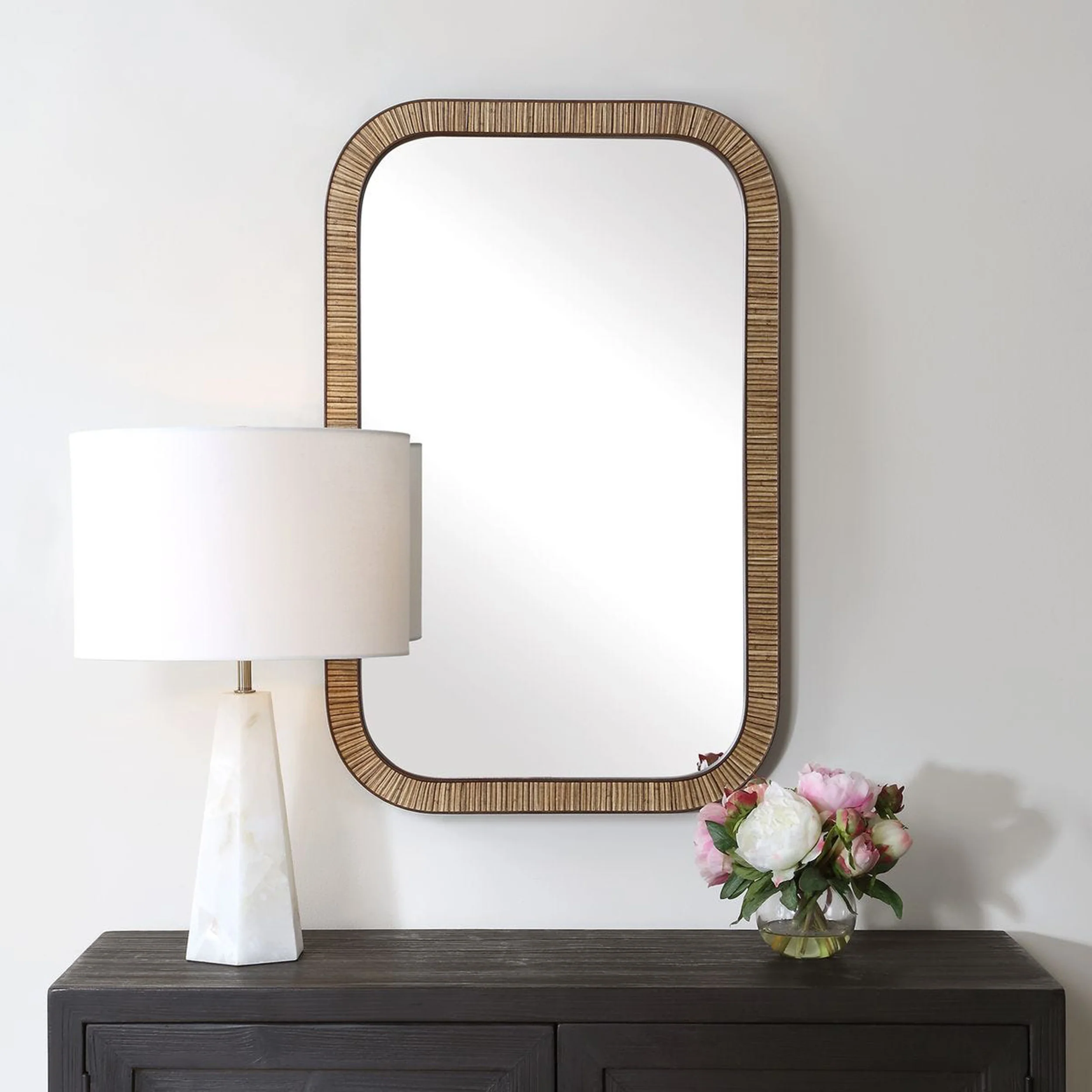 Calico Mirror, Brown - Image 4