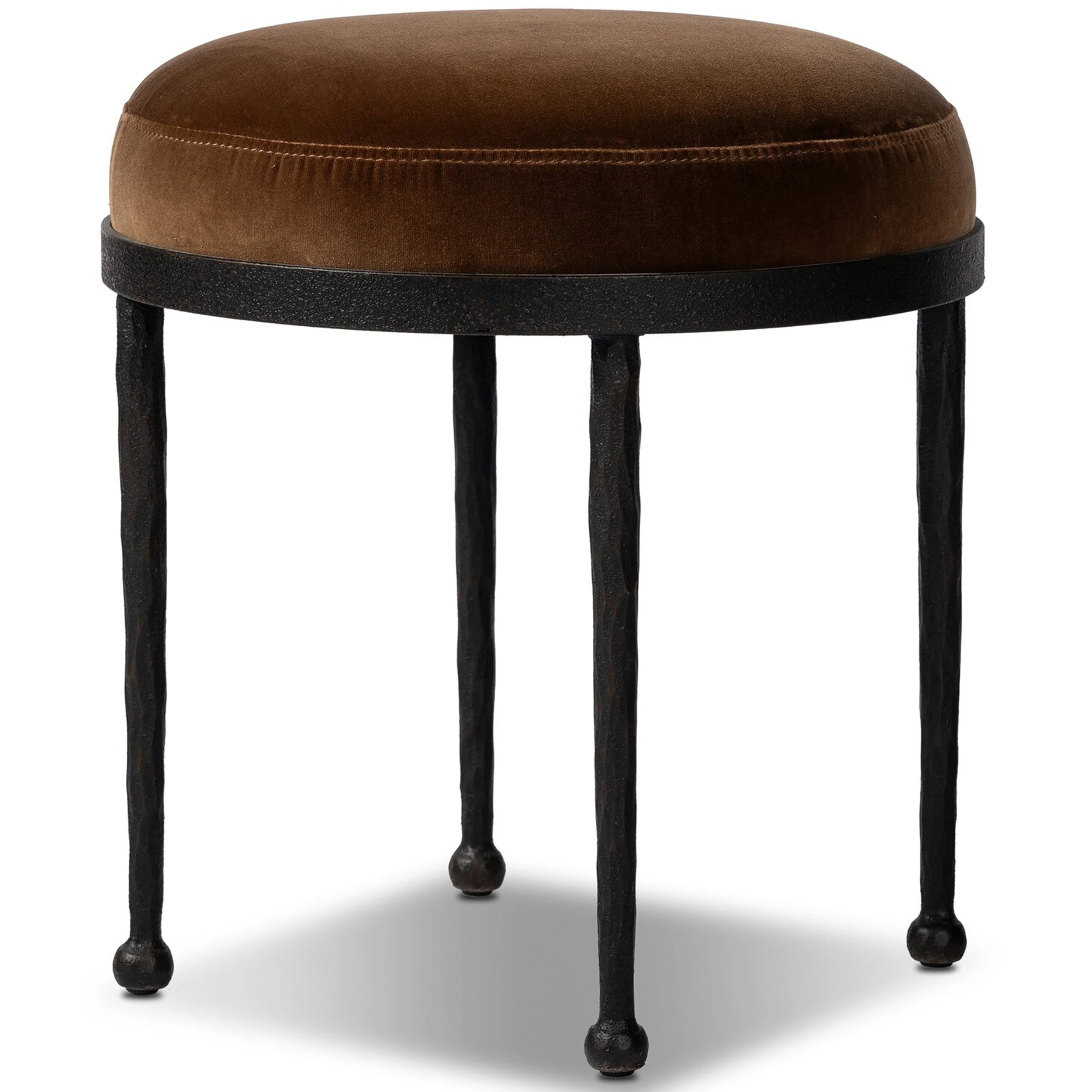 Corinne Accent Stool, Surrey Ochre by Four Hands