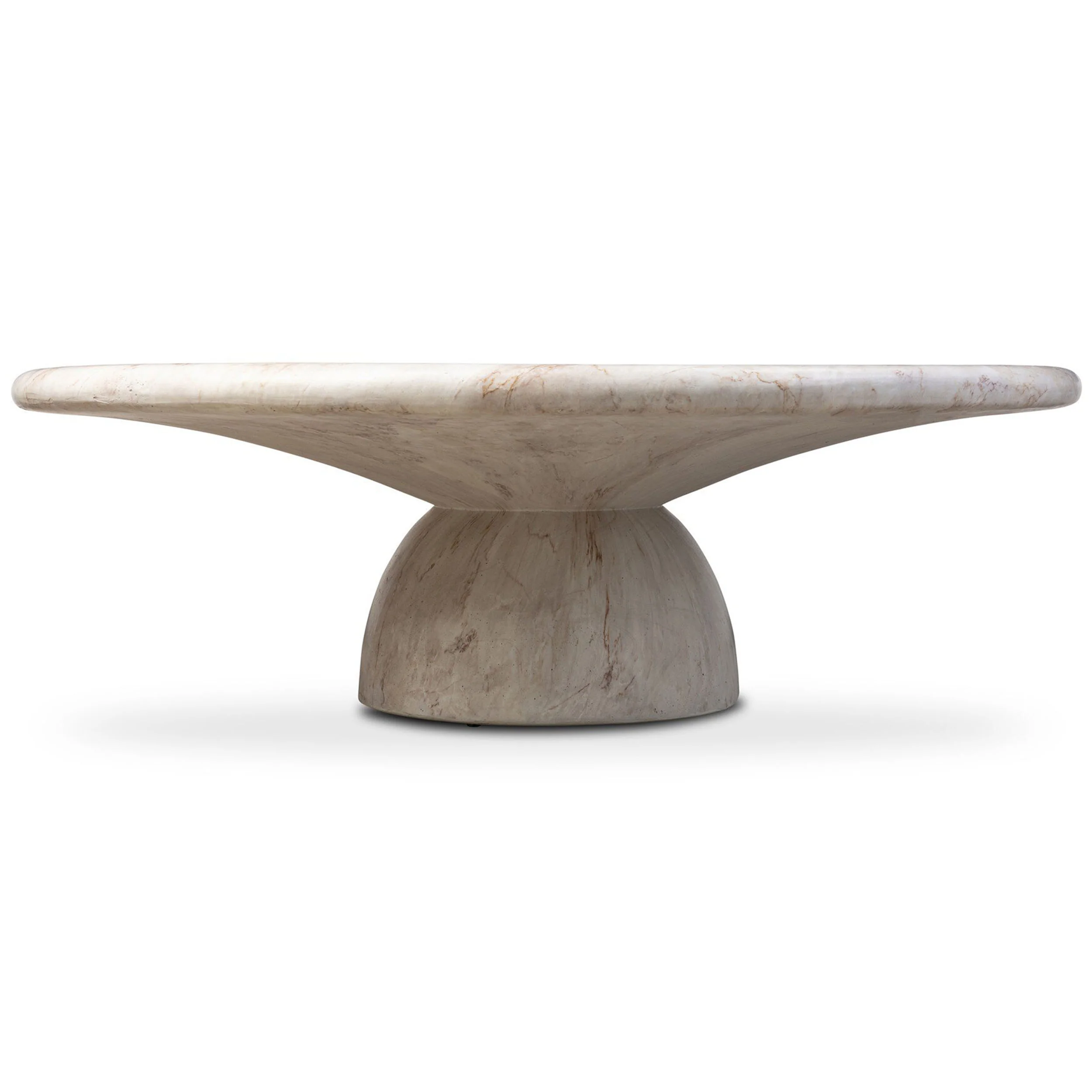 Cornelia Outdoor Coffee Table, Natural by Four Hands - Image 2