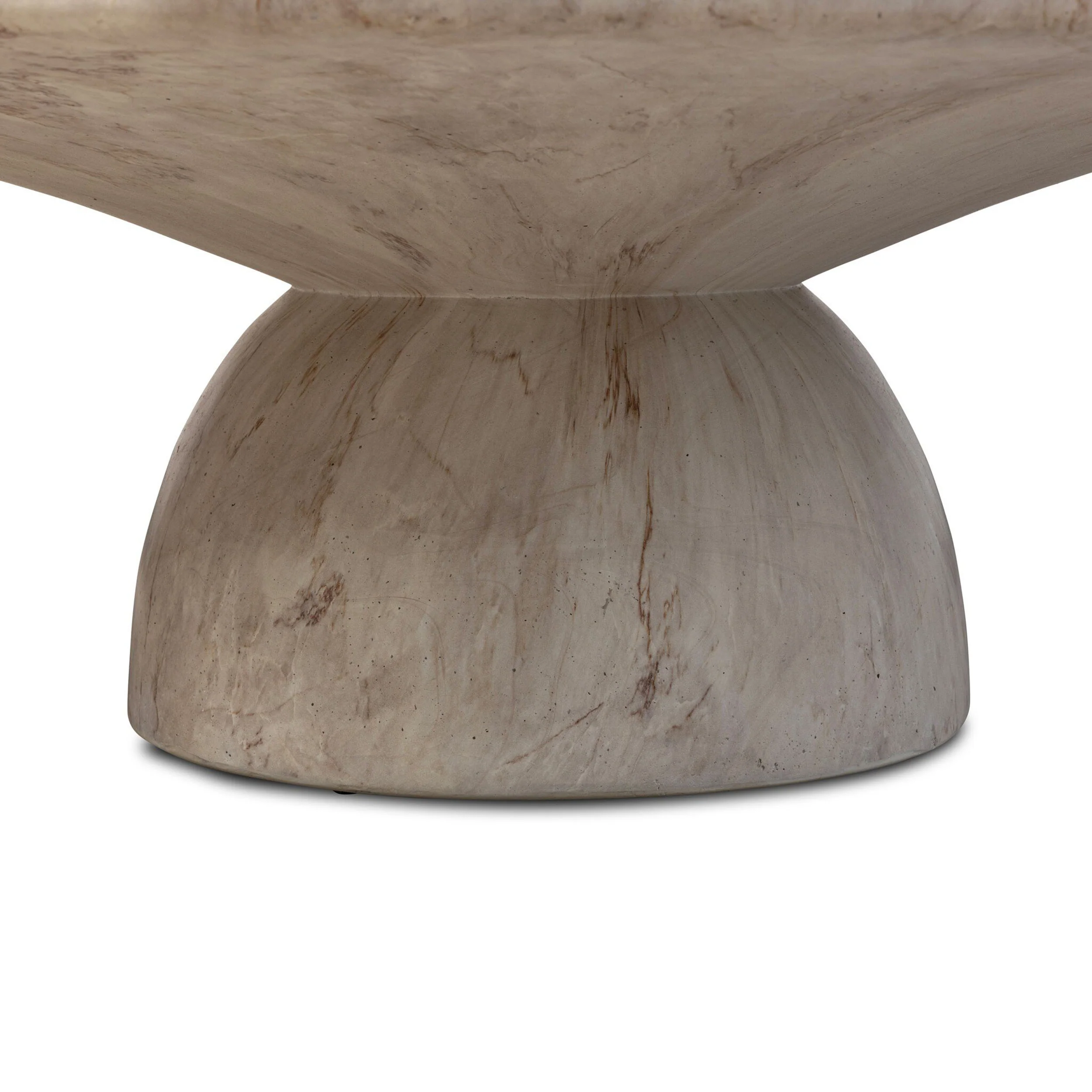 Cornelia Outdoor Coffee Table, Natural by Four Hands - Image 6