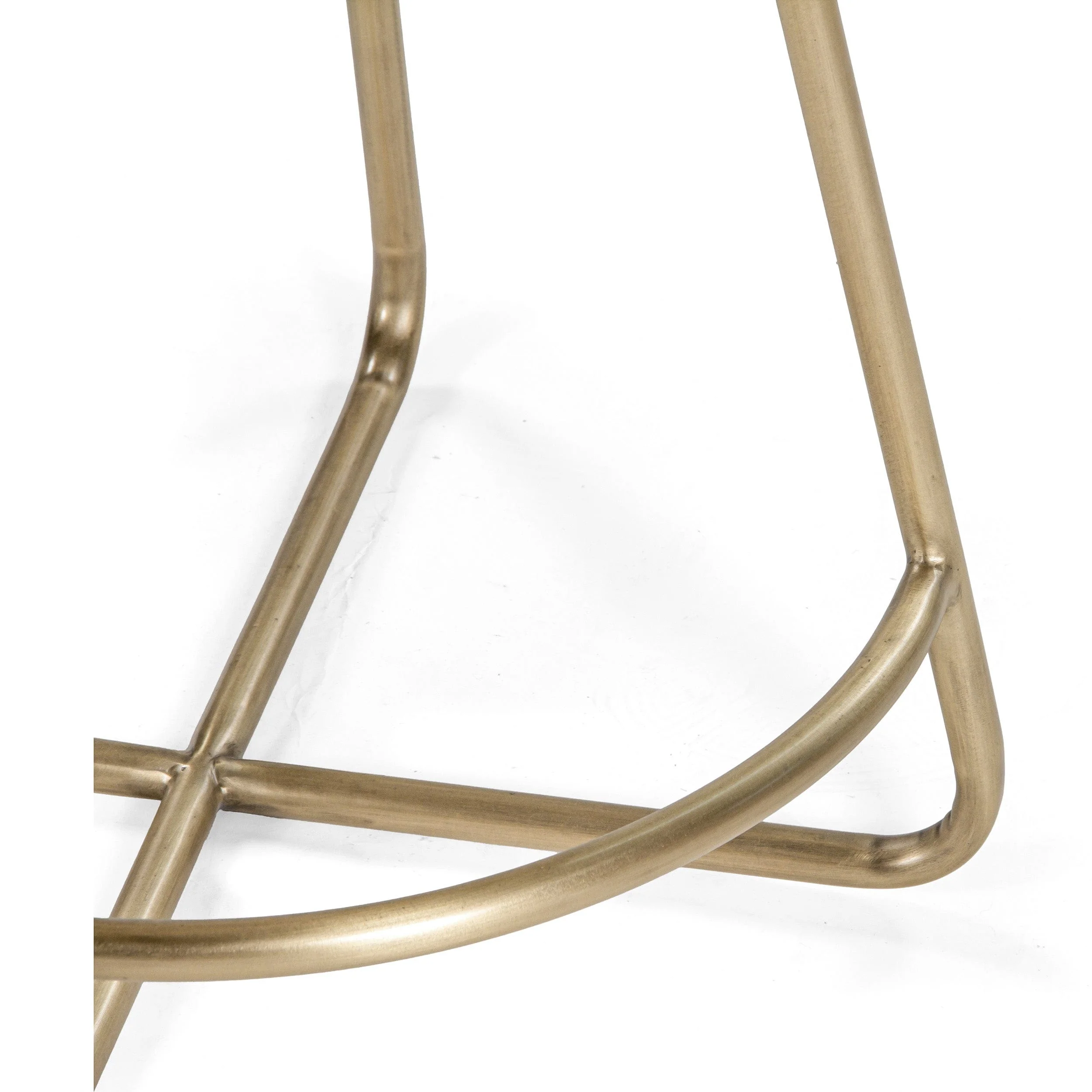 Corsica Counter Stool, Antique Brass Set of 2 - Image 5