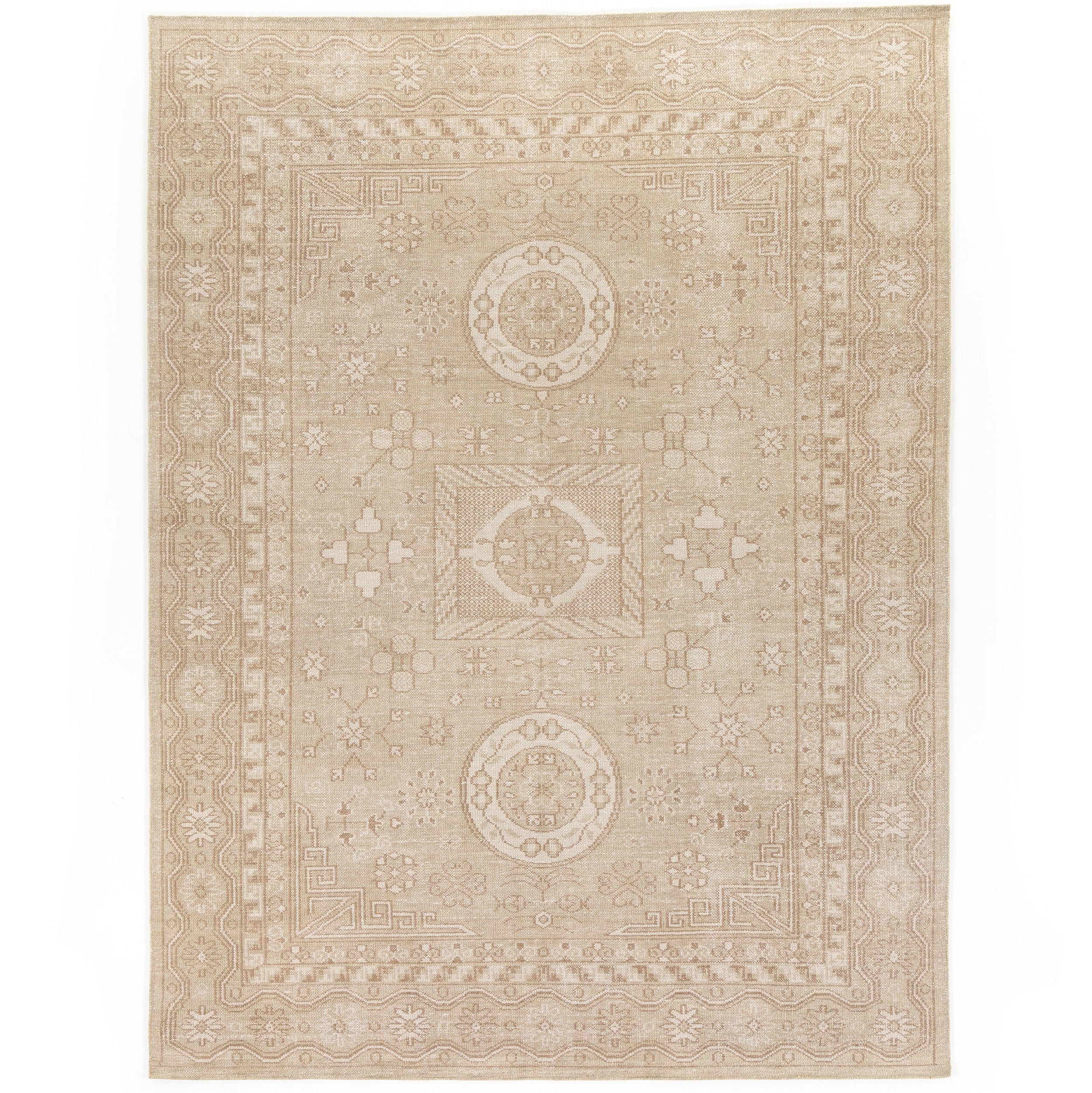 Cortona Hand Knotted Rug, Cream by Four Hands