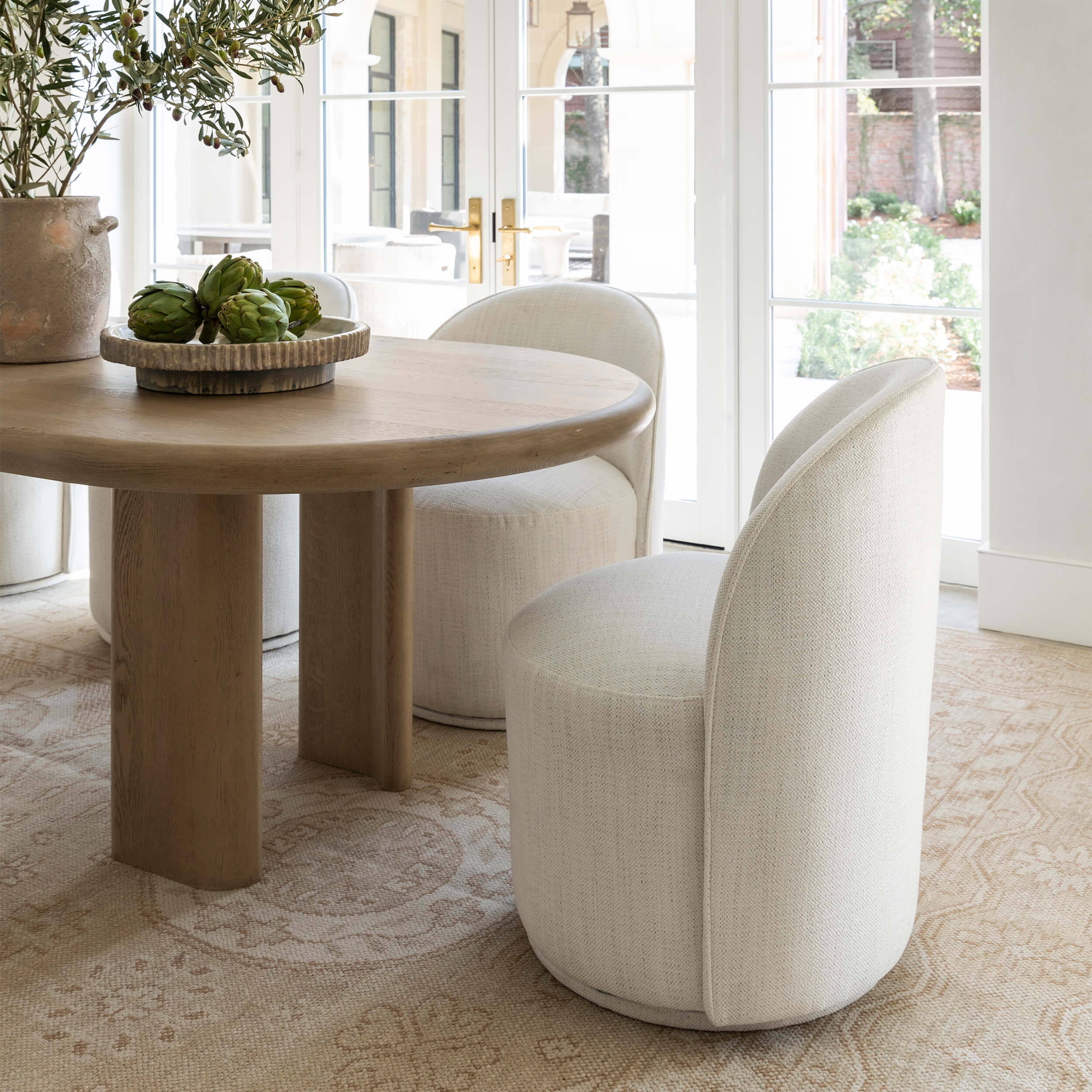 Cortona Hand Knotted Rug, Cream by Four Hands - Image 5