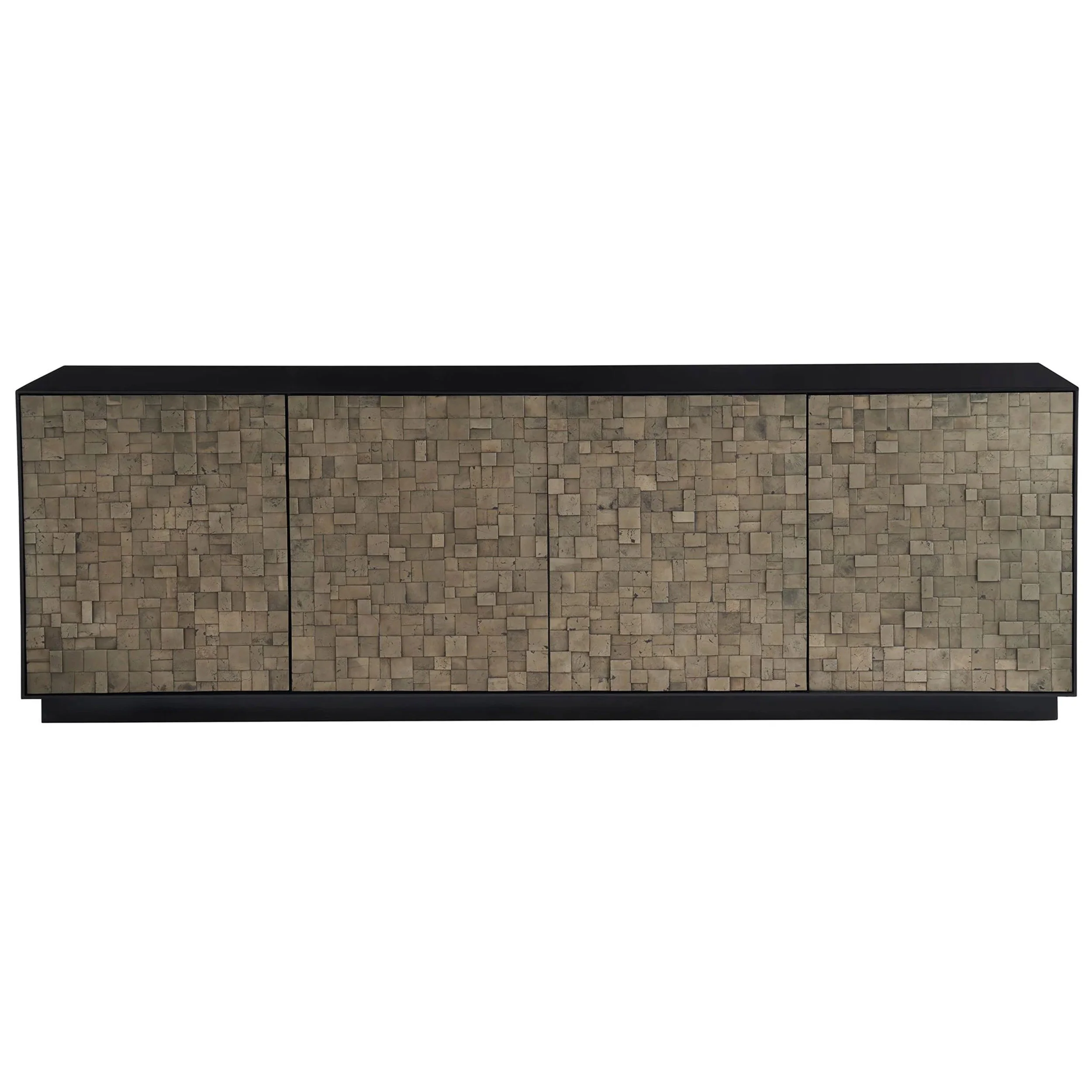 Cosmo Credenza, Matte Black - Image 2