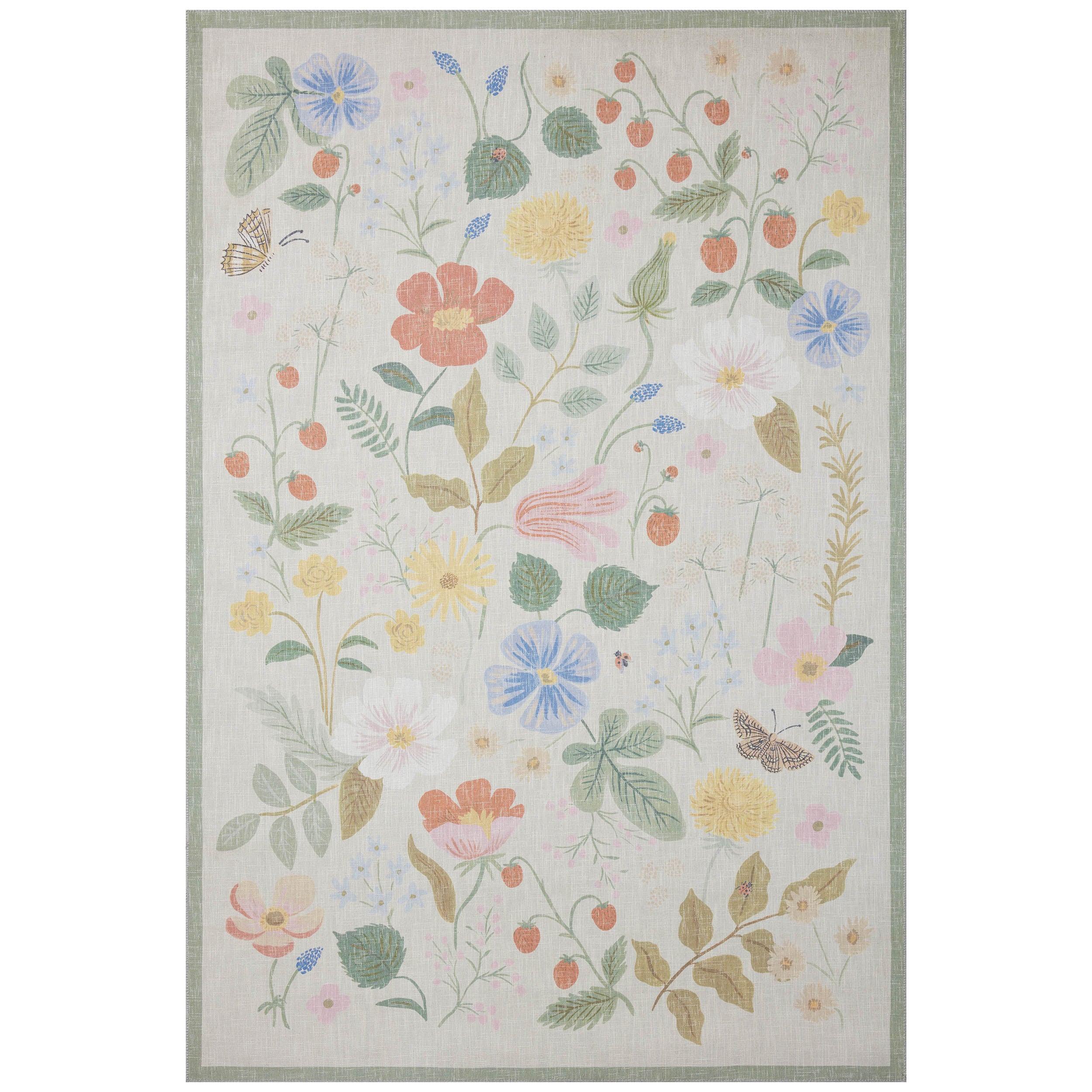 Rifle Paper Co. x Loloi Rug Cotswolds COT-01, Ivory