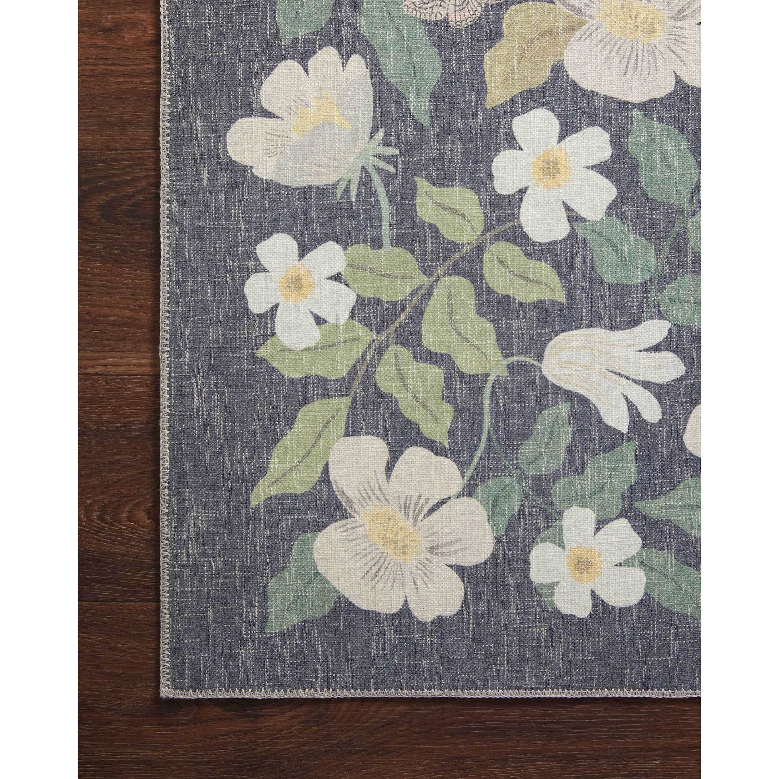 Rifle Paper Co. x Loloi Rug Cotswolds COT-02, Charcoal - Image 2