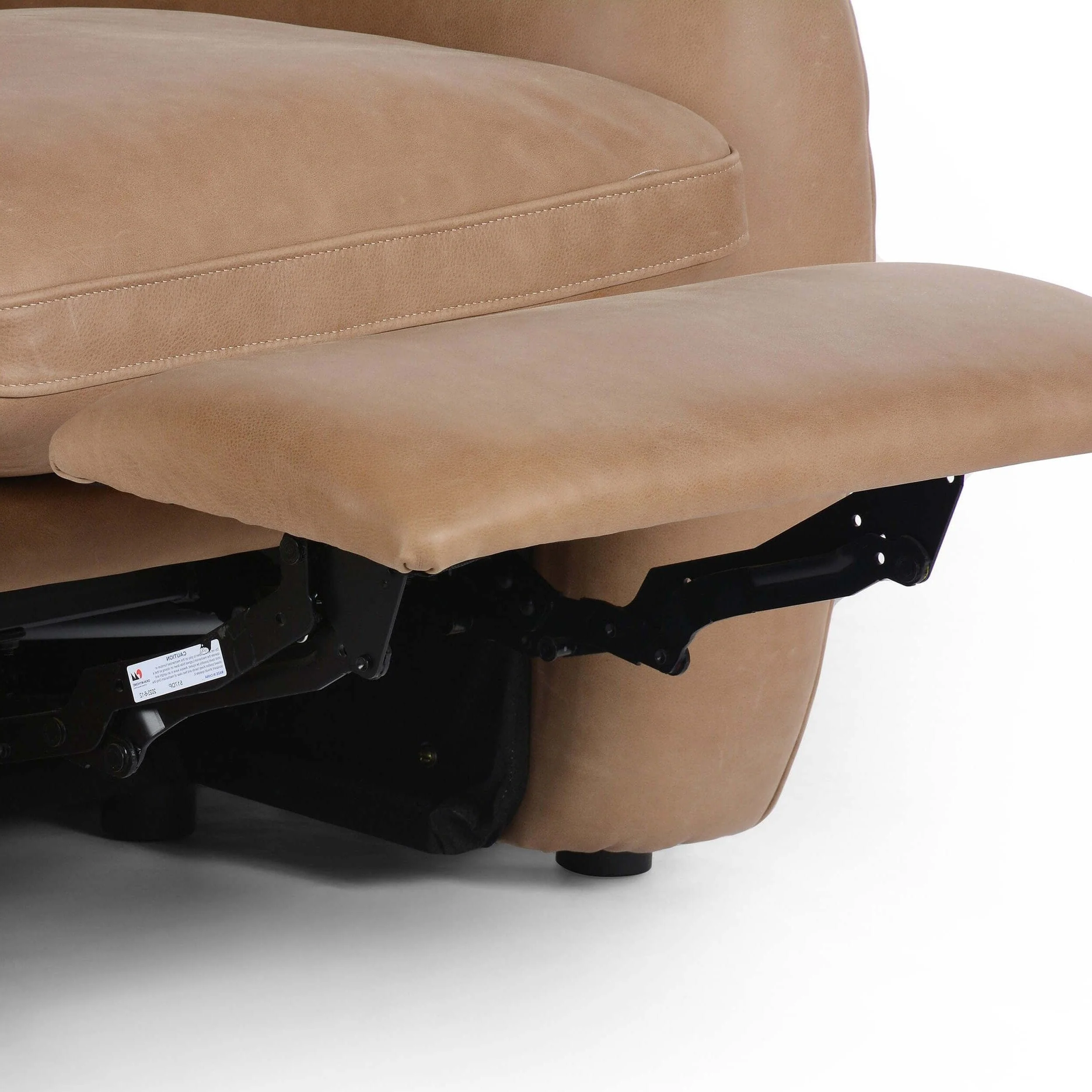 Crawford Leather Power Recliner, Palermo Drift by Four Hands - Image 5