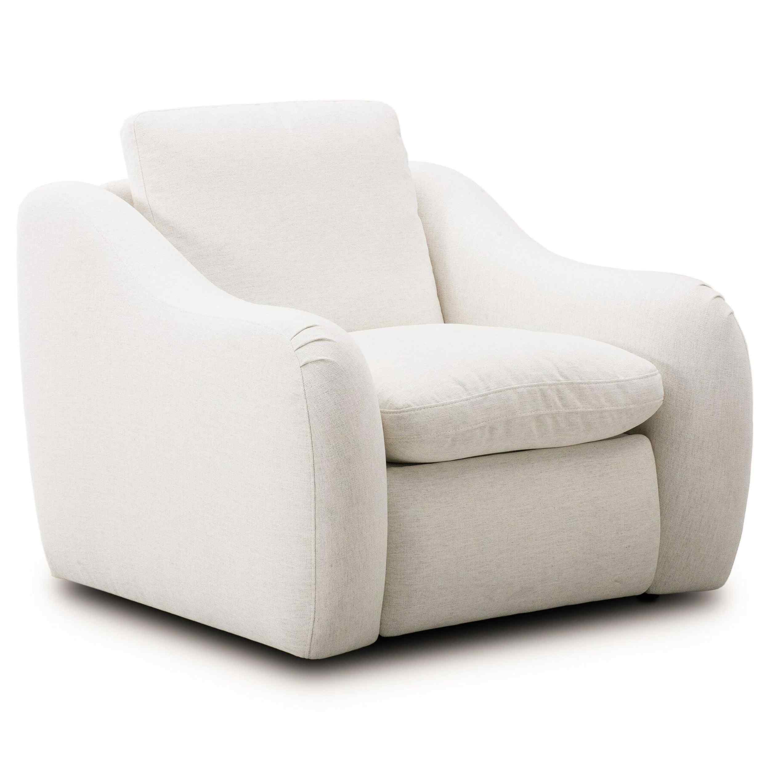 Crawford Power Recliner, Nomad Snow by Four Hands