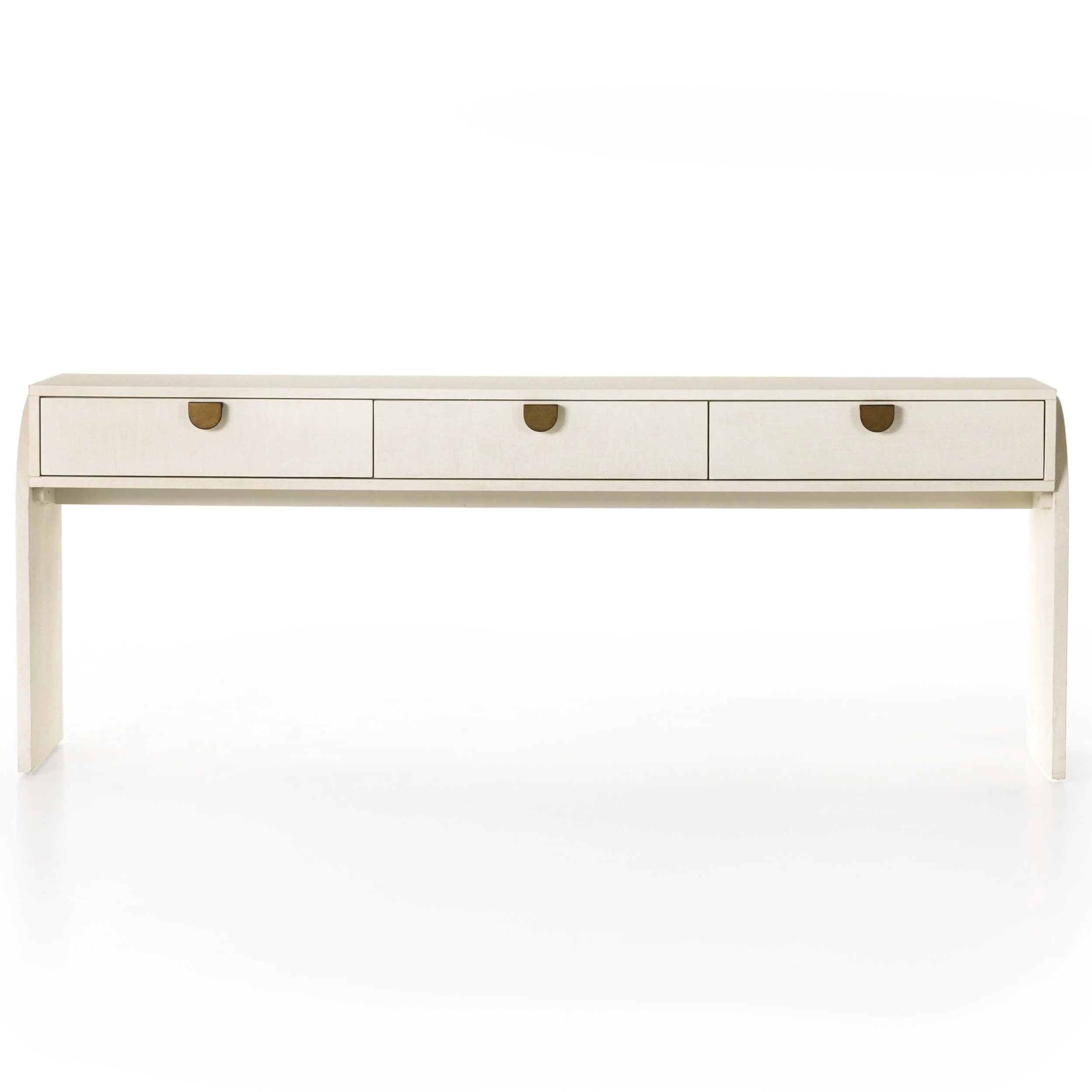 Cressida Console Table, Ivory by Four Hands - Image 2
