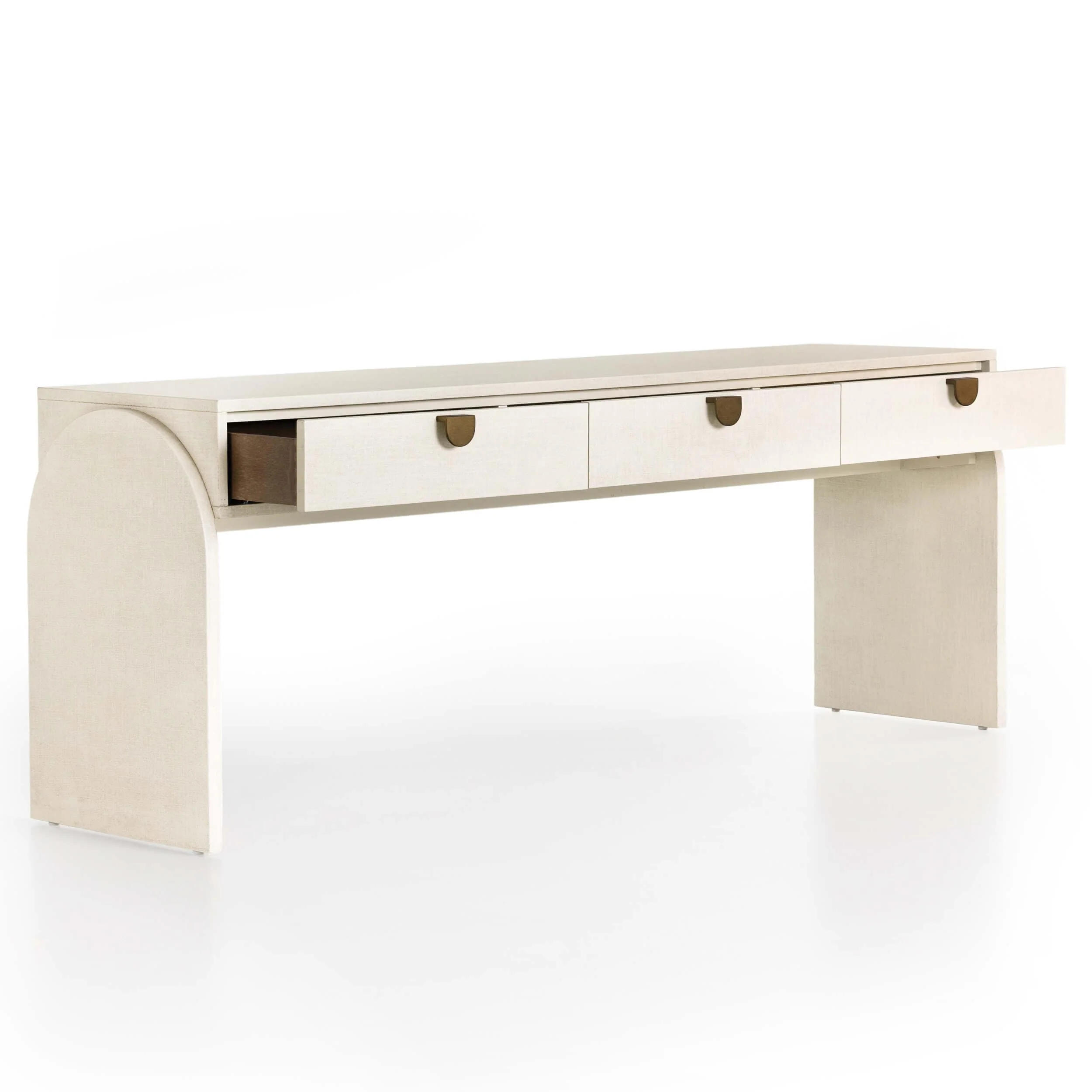 Cressida Console Table, Ivory by Four Hands - Image 5