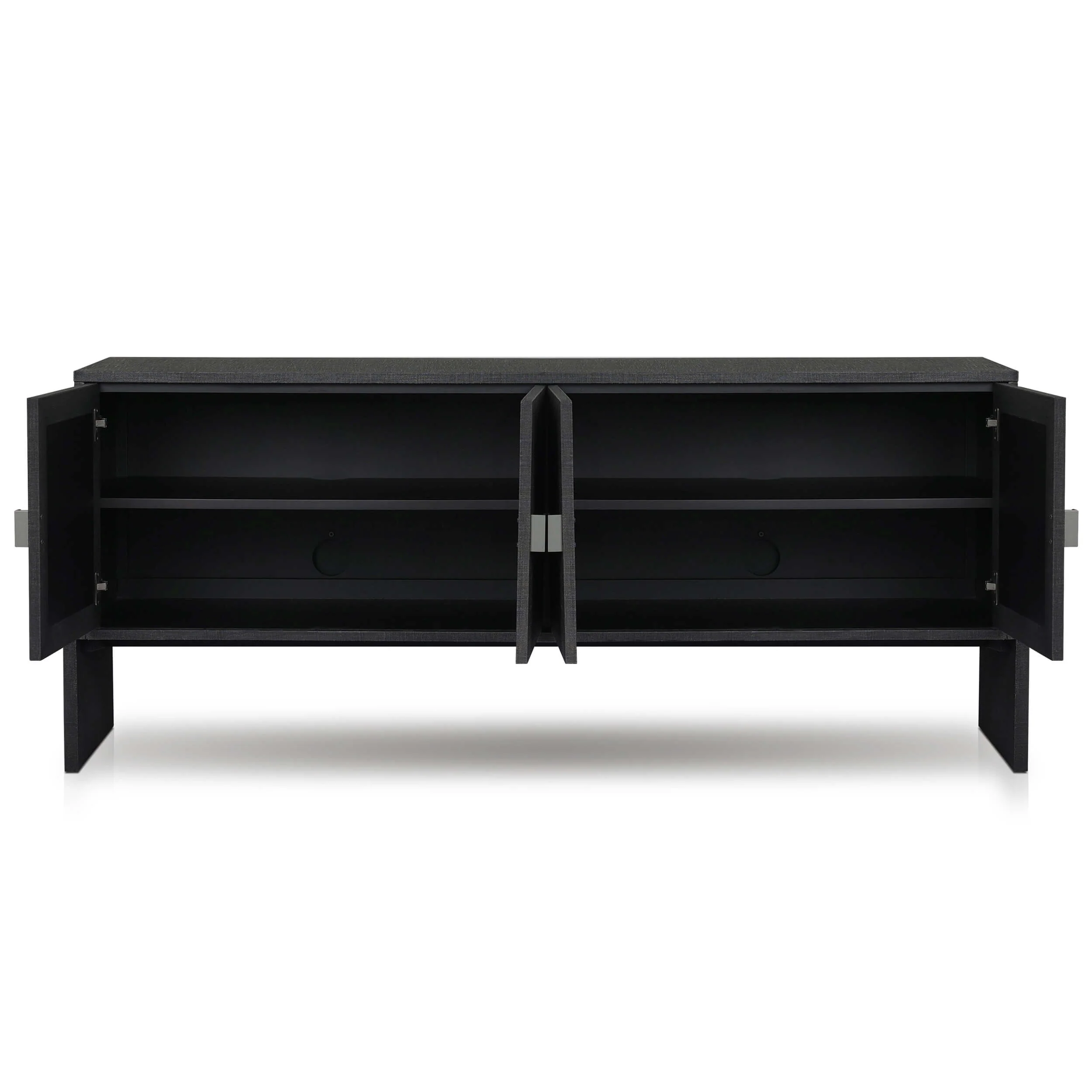 Cressida Sideboard, Black Linen by Four Hands - Image 5