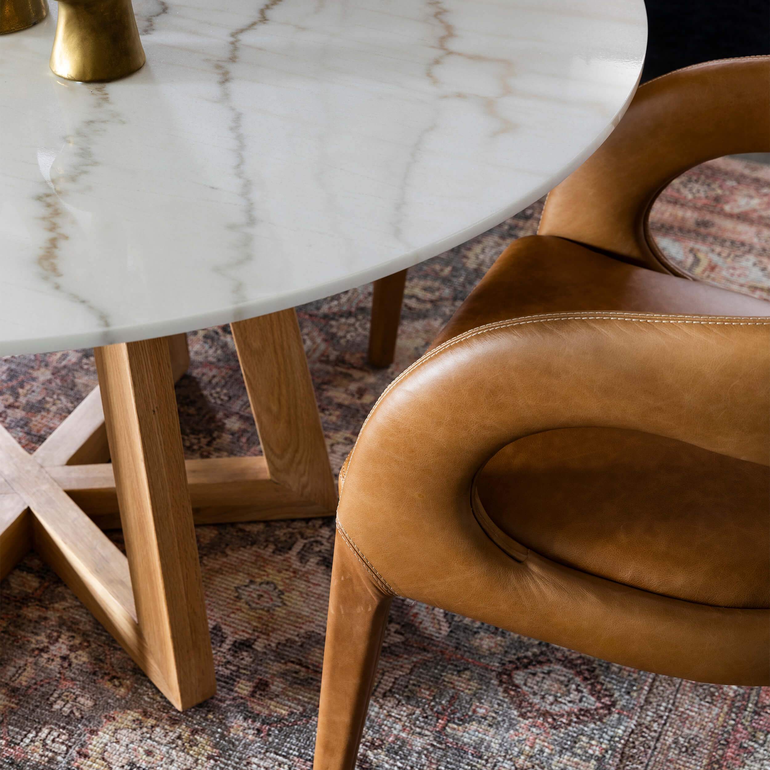 Creston Dining Table, Honey Oak by Four Hands - Image 3