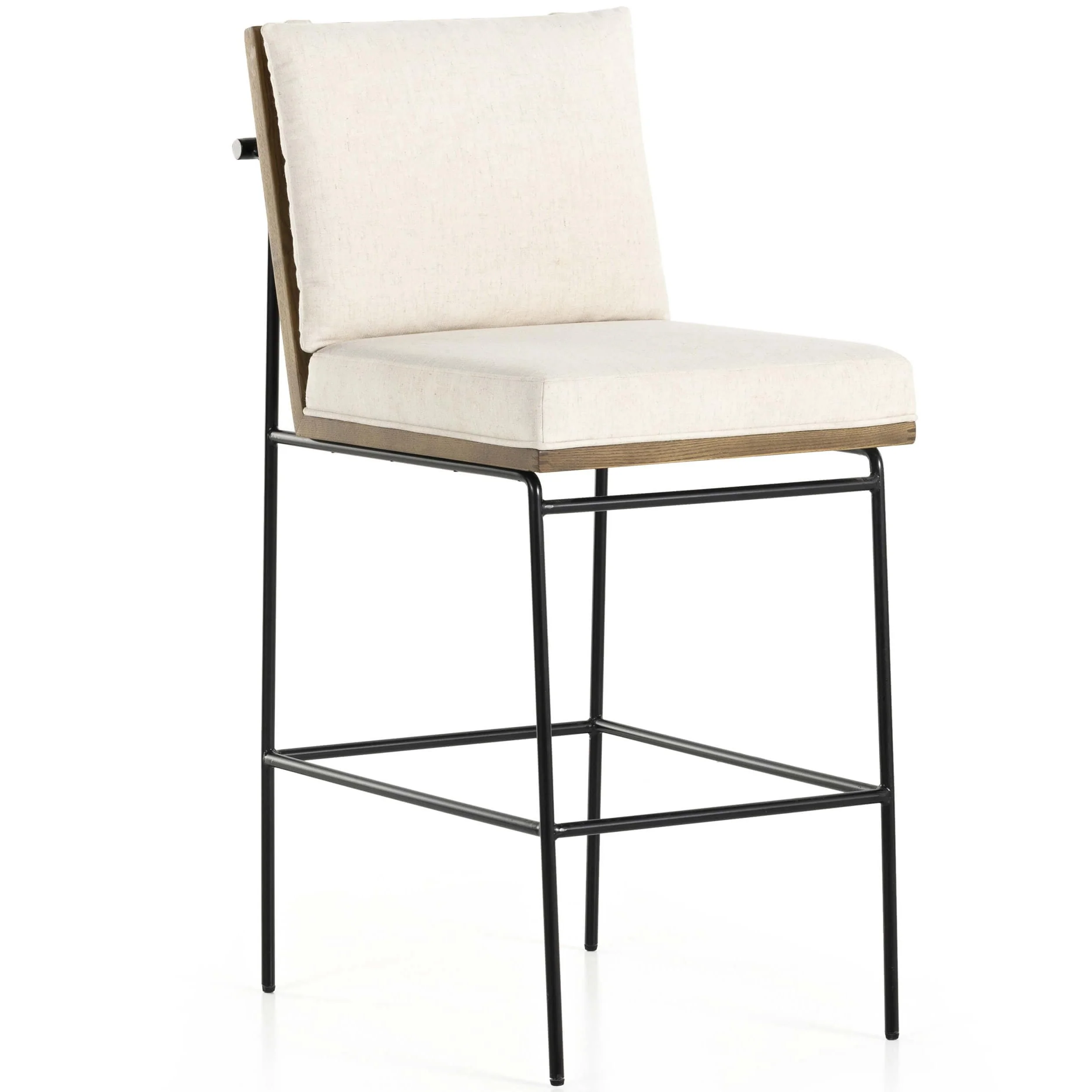 Crete Bar & Counter Stool, Saville Flax by Four Hands