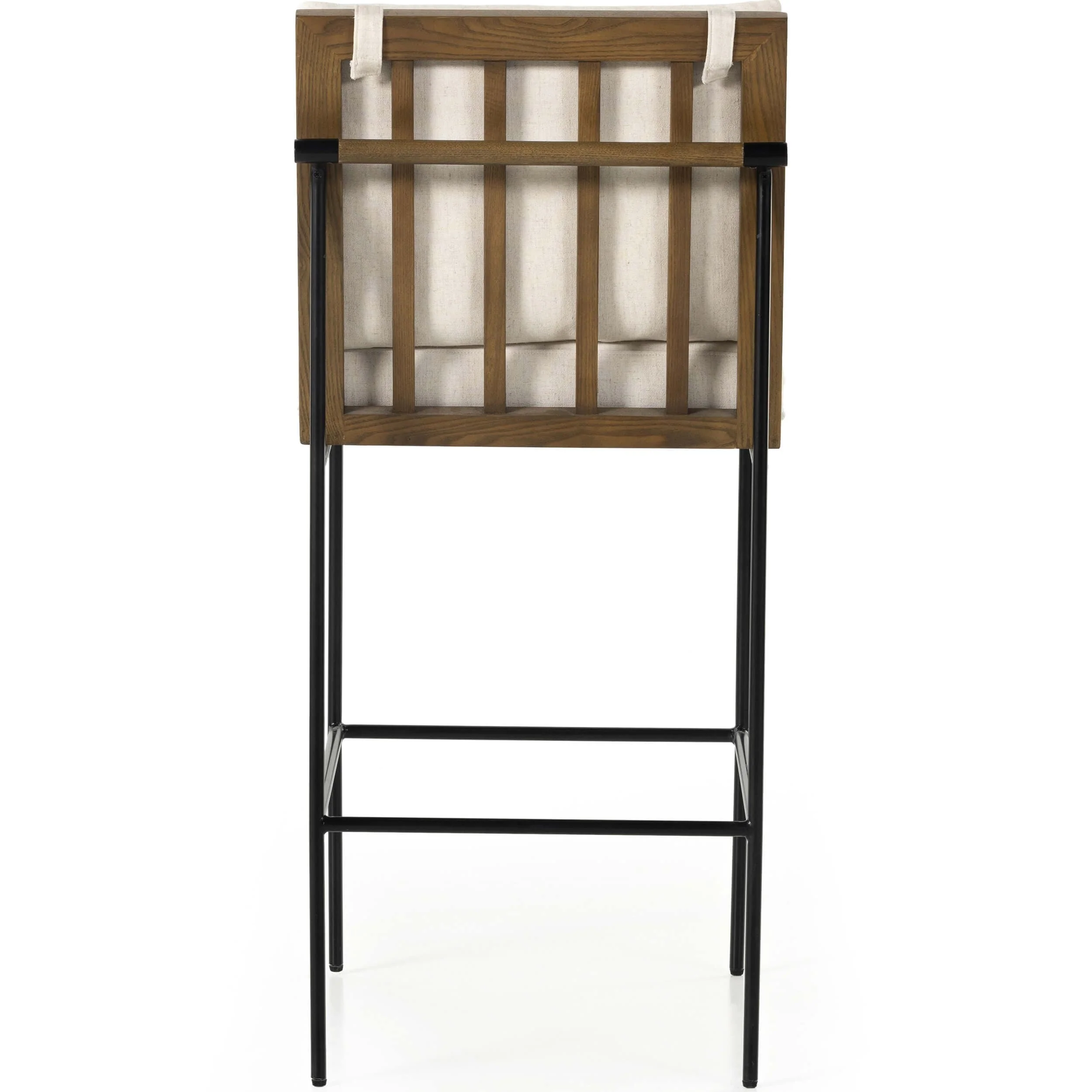 Crete Bar & Counter Stool, Saville Flax by Four Hands - Image 4