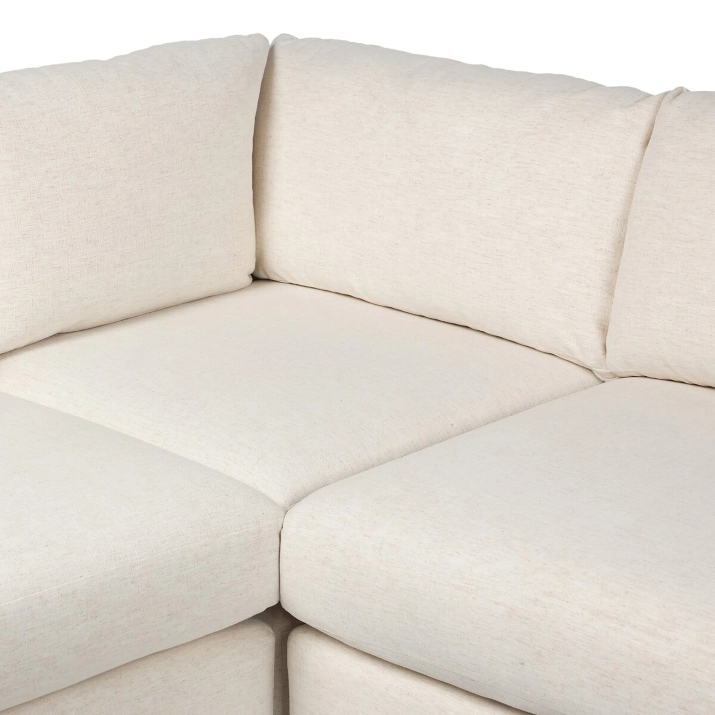 Crispin 3 Piece Sectional, Nomad Snow by Four Hands - Image 6
