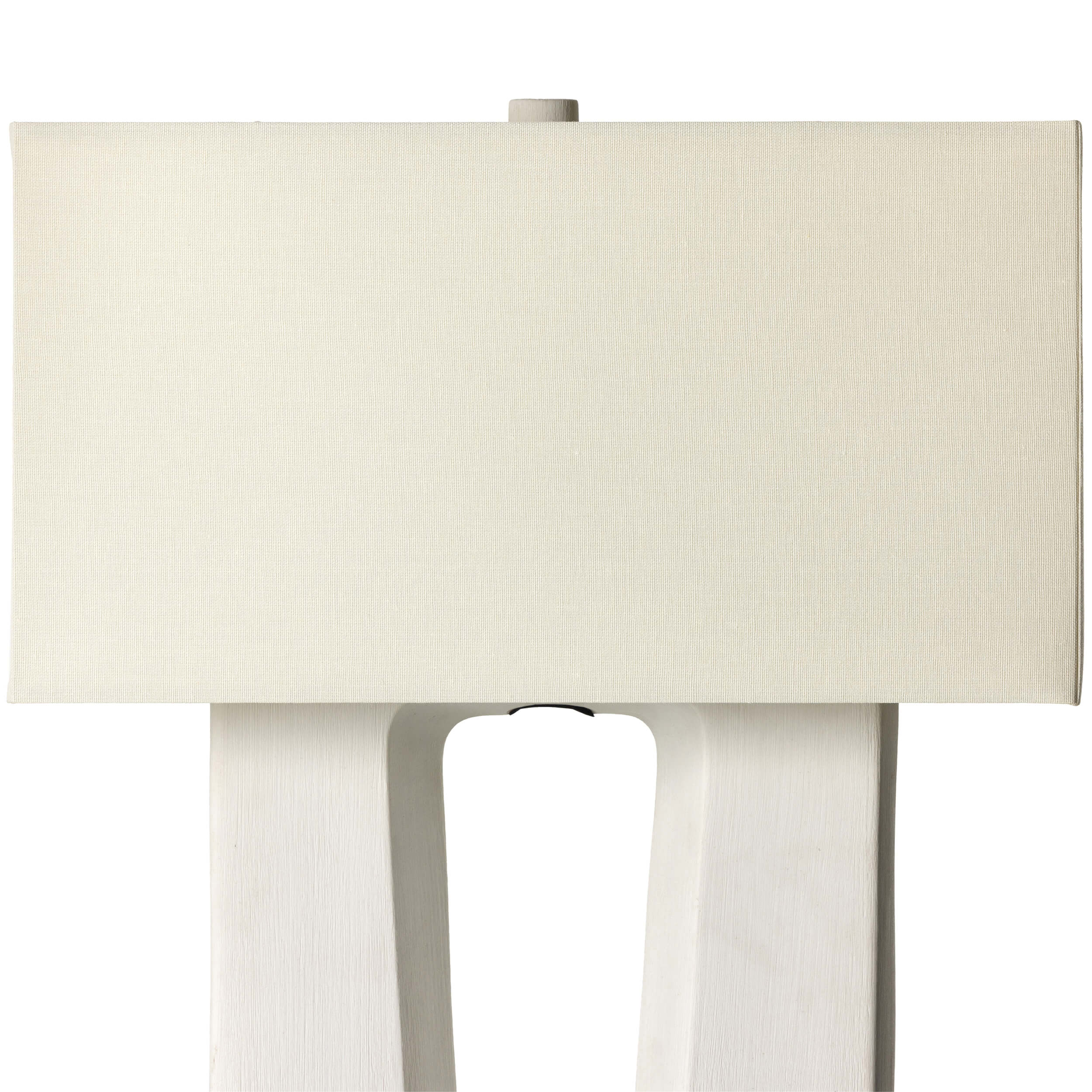 Cuit Table Lamp, Matte White by Four Hands - Image 3